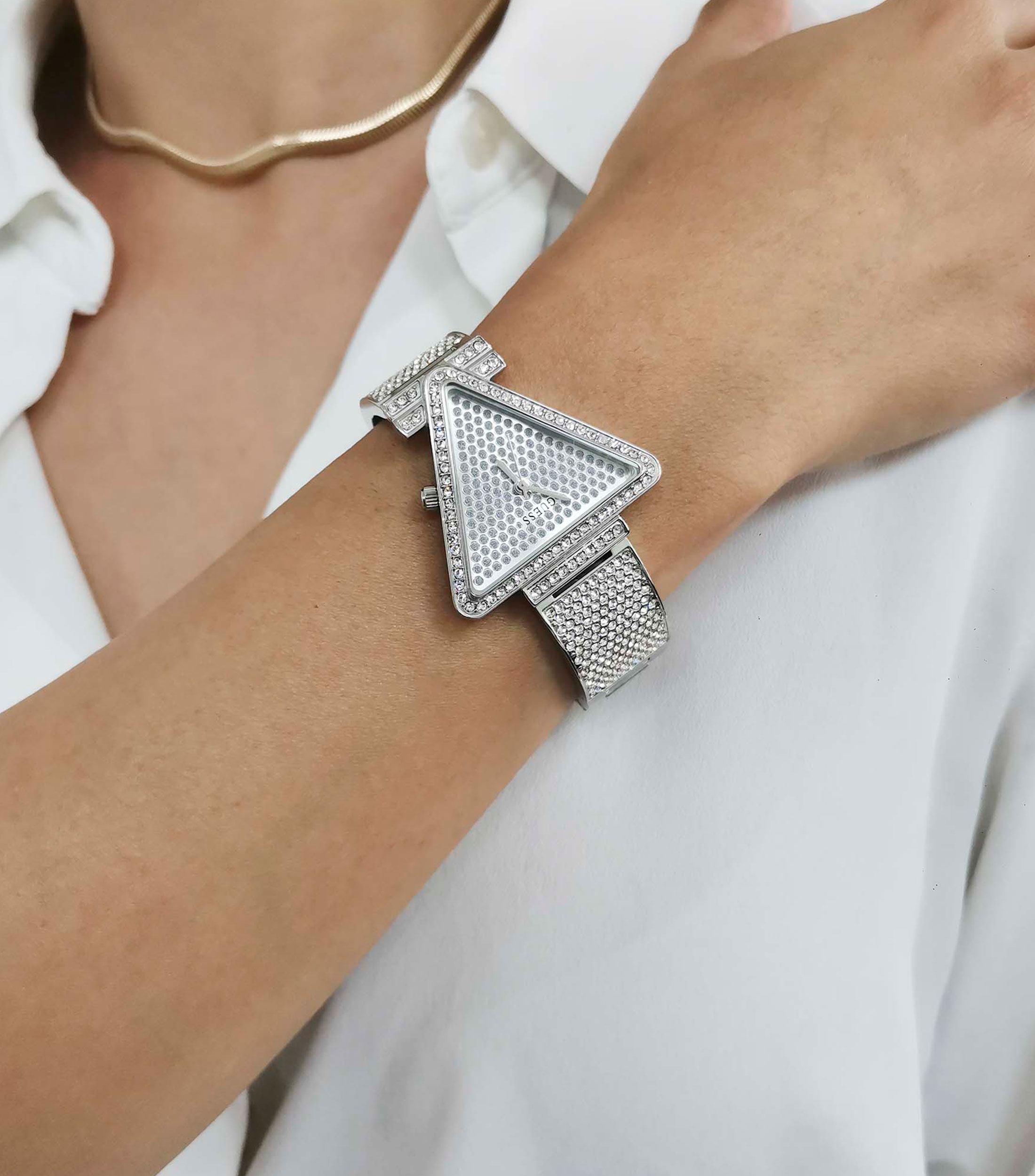 Reloj para mujer Fame Casual, Plateado