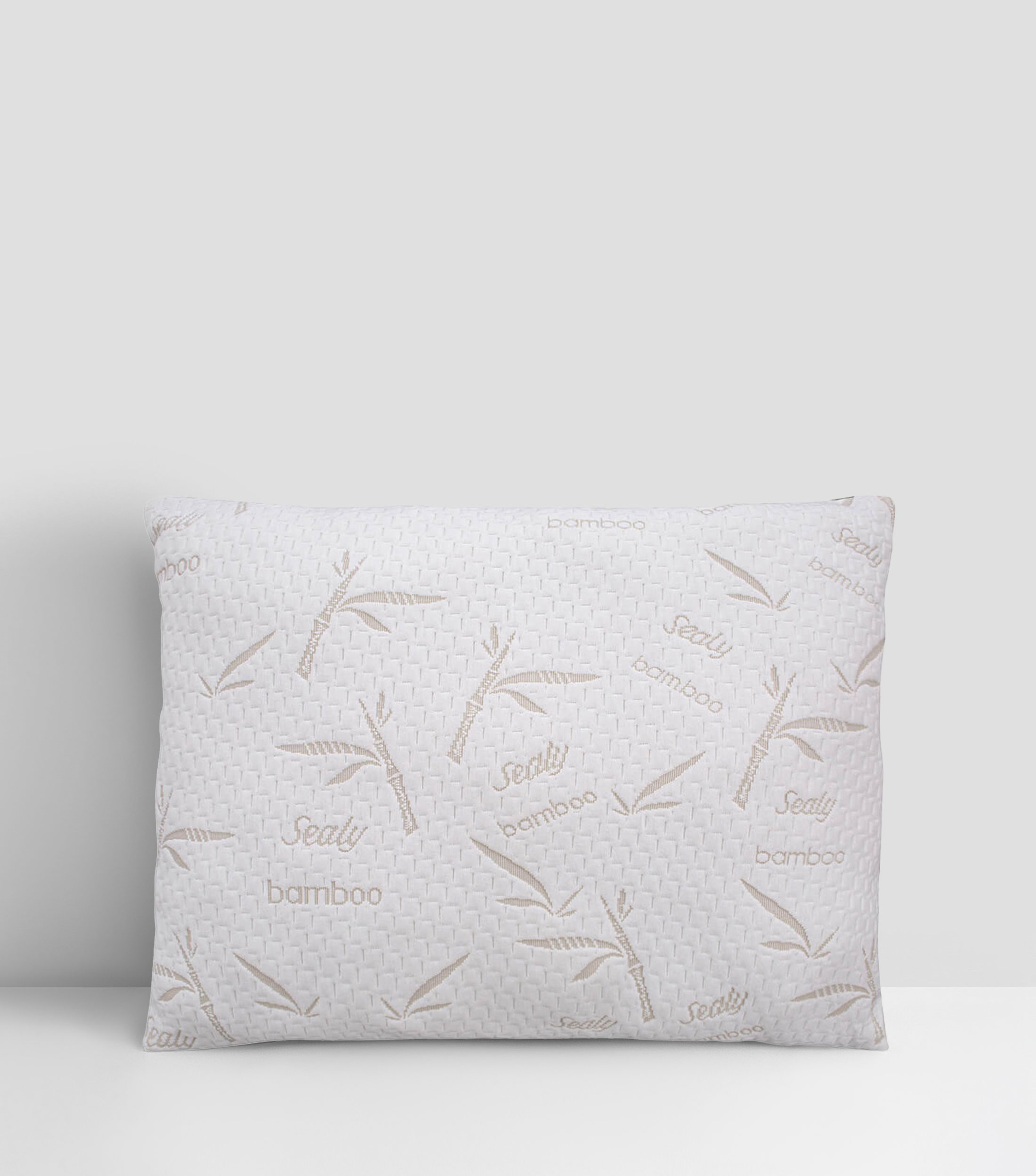Almohada Tradicional Estándar Confort Medio Bamboo Beige