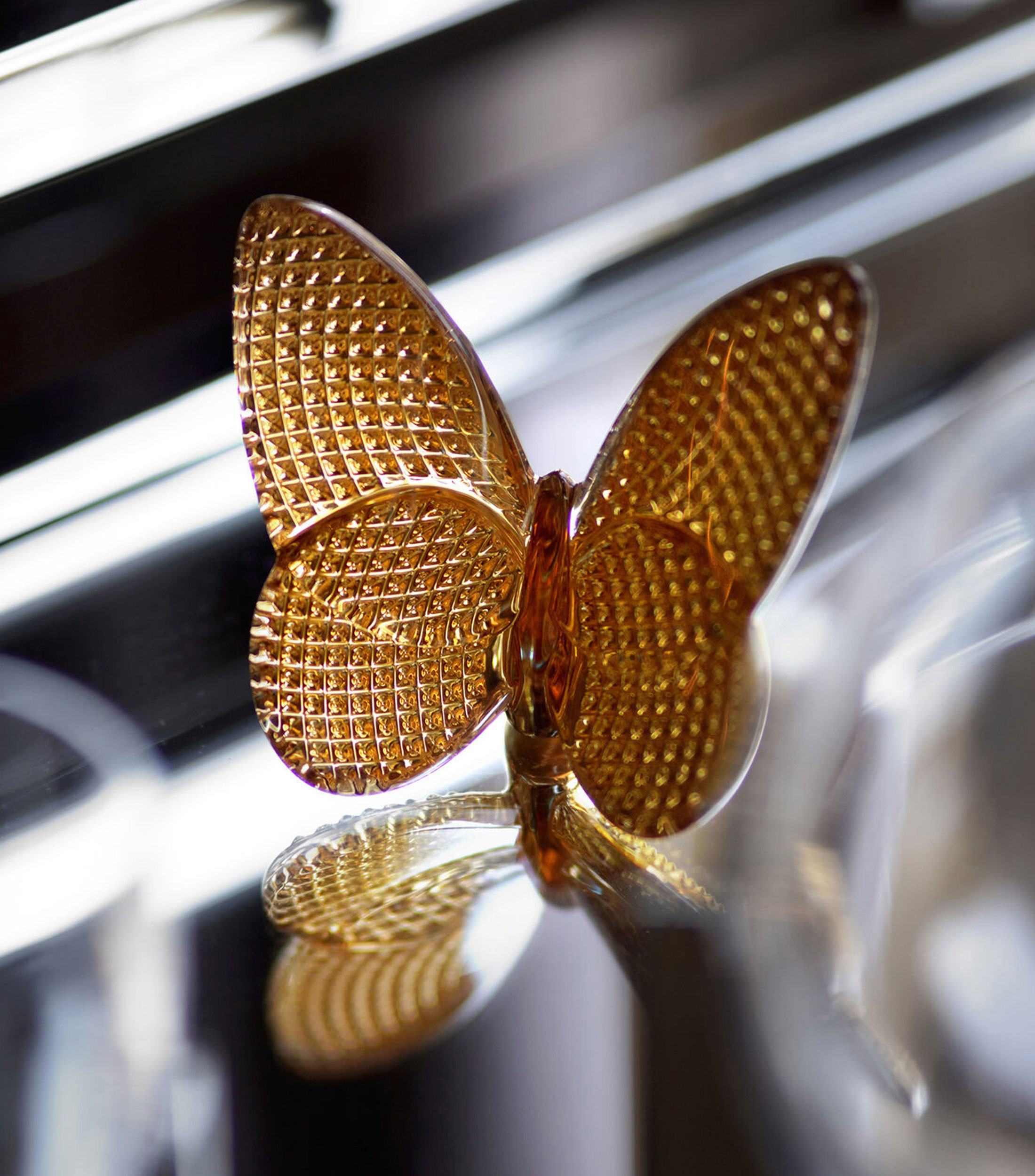 Figura Decorativa Papillon en cristal