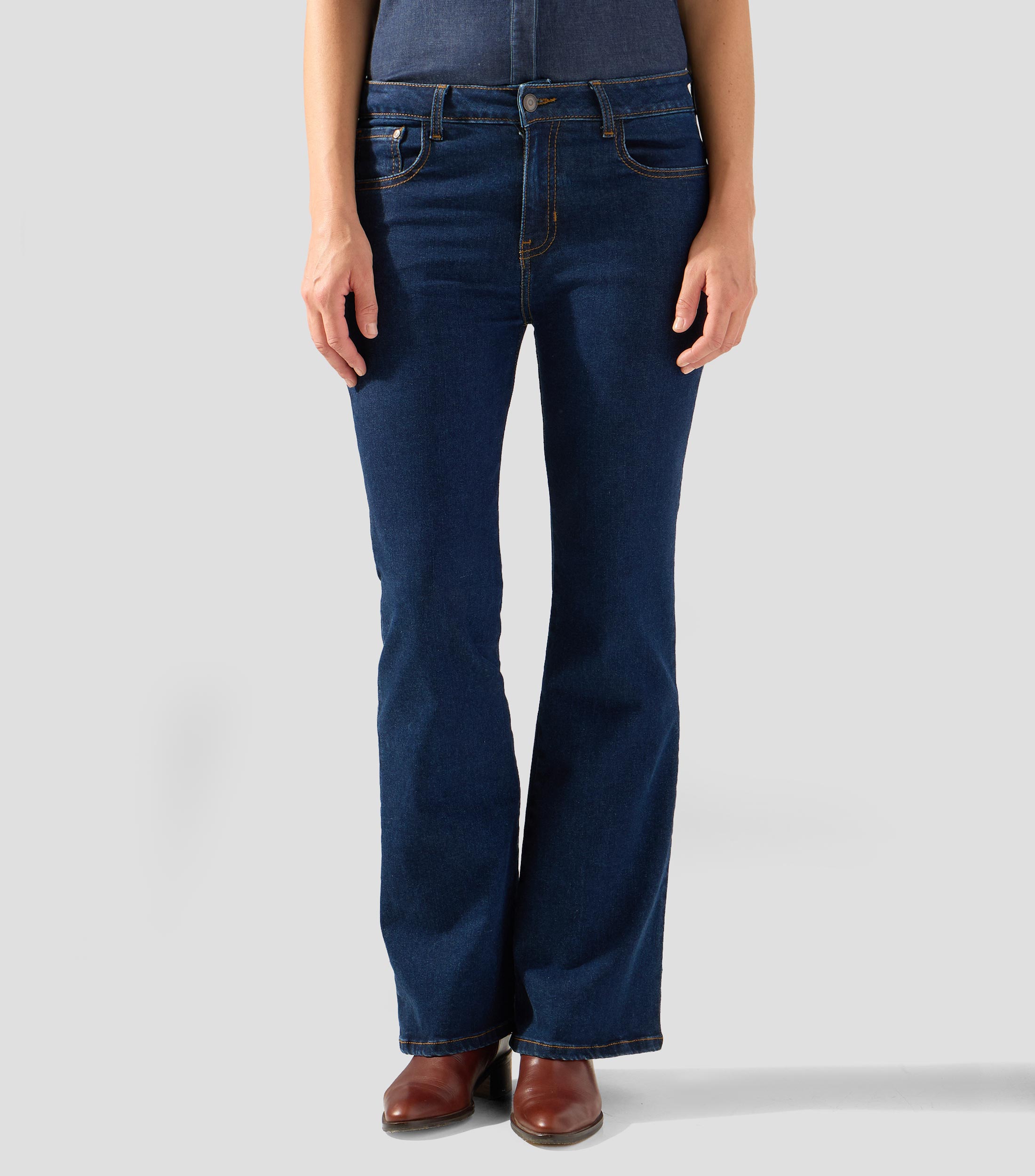 Jeans recto Mujer