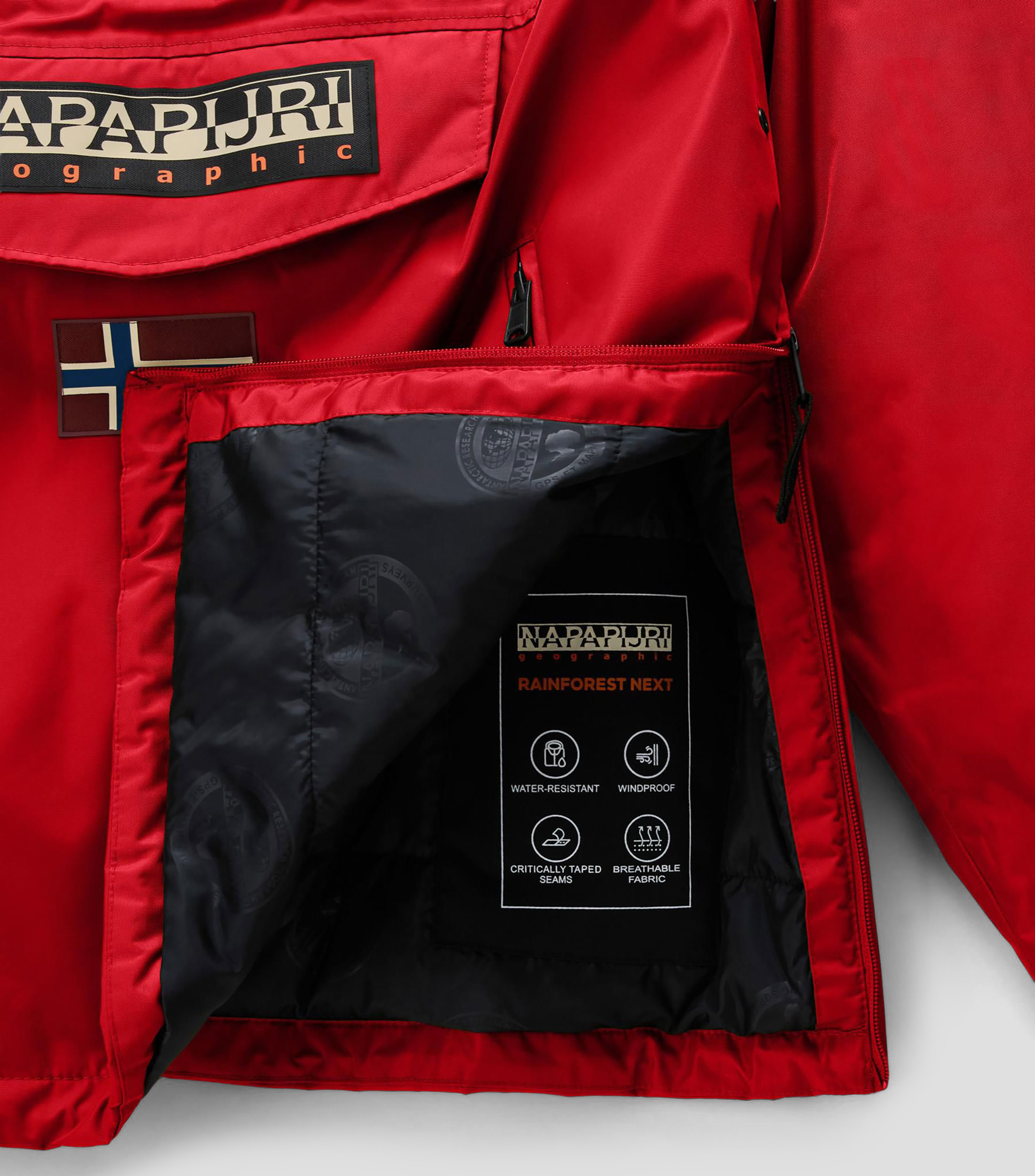Chamarra Anorak Rainforest Next Winter Hombre