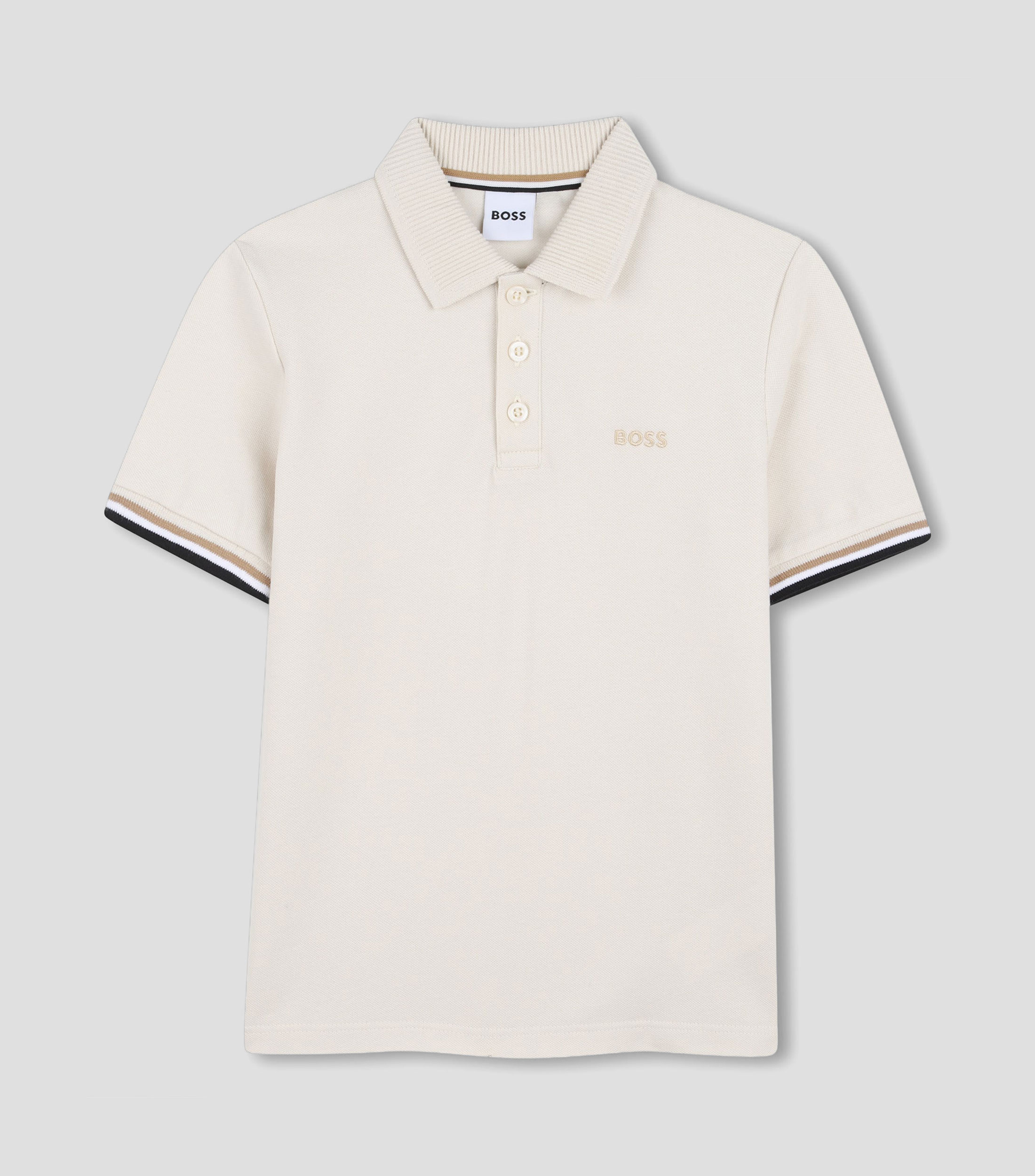 Playera polo manga corta lisa Niño