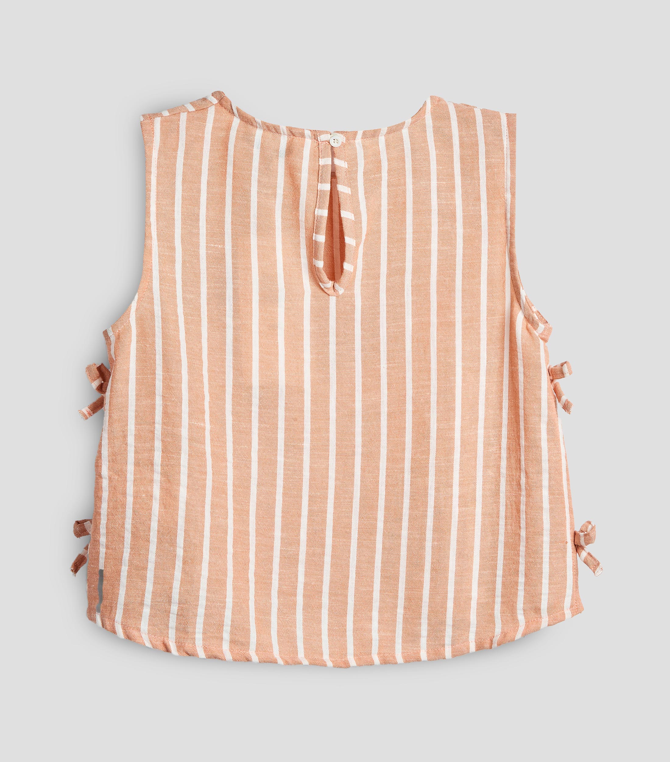 Blusa a rayas sin mangas Niña