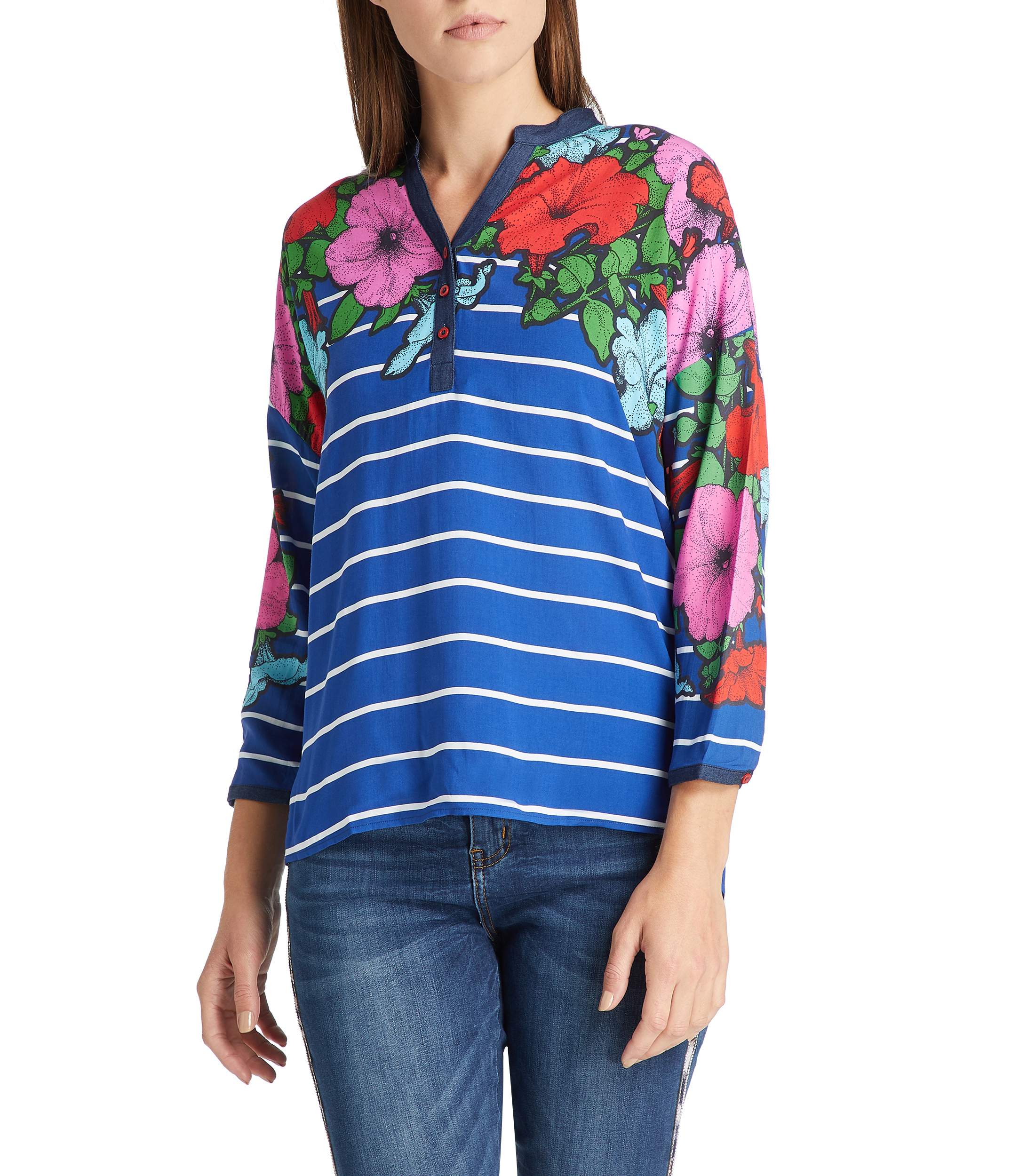 Blusas desigual palacio de hierro on sale