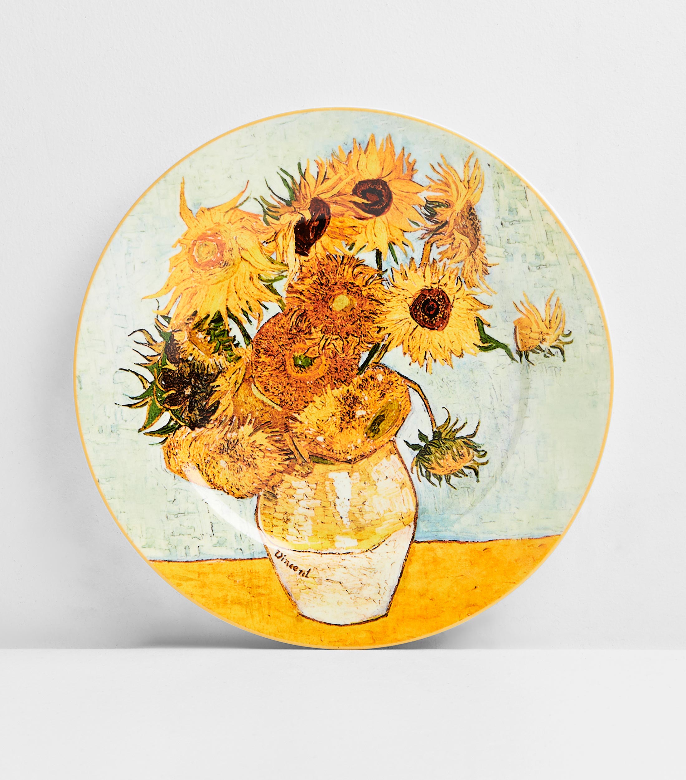 Set 2 platos Girasoles Van Gogh
