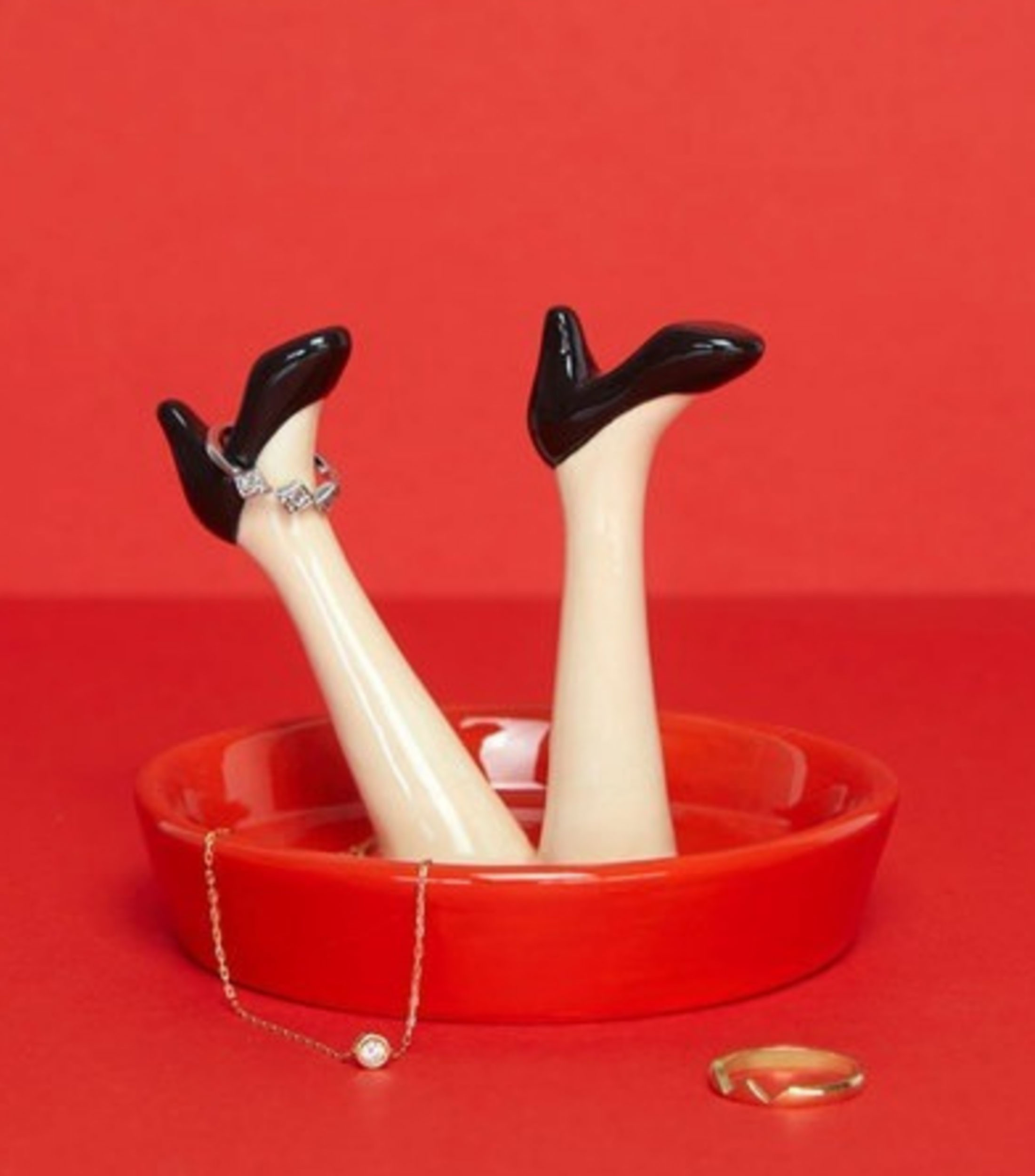 Porta Anillos Happy Legs Party