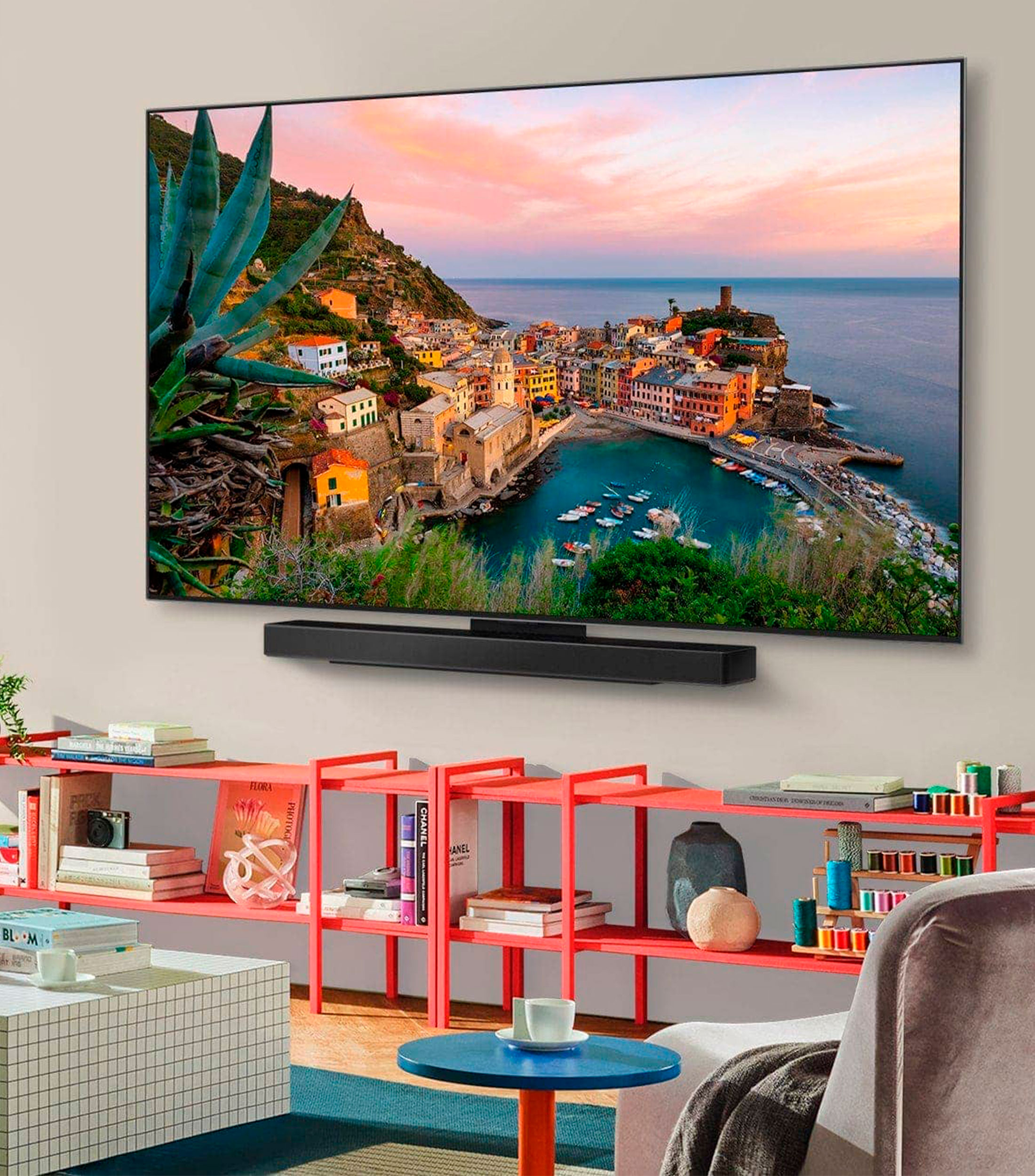 Pantalla 55 Pulgadas Plana OLED Evo AI C5 4K SMART TV 2025