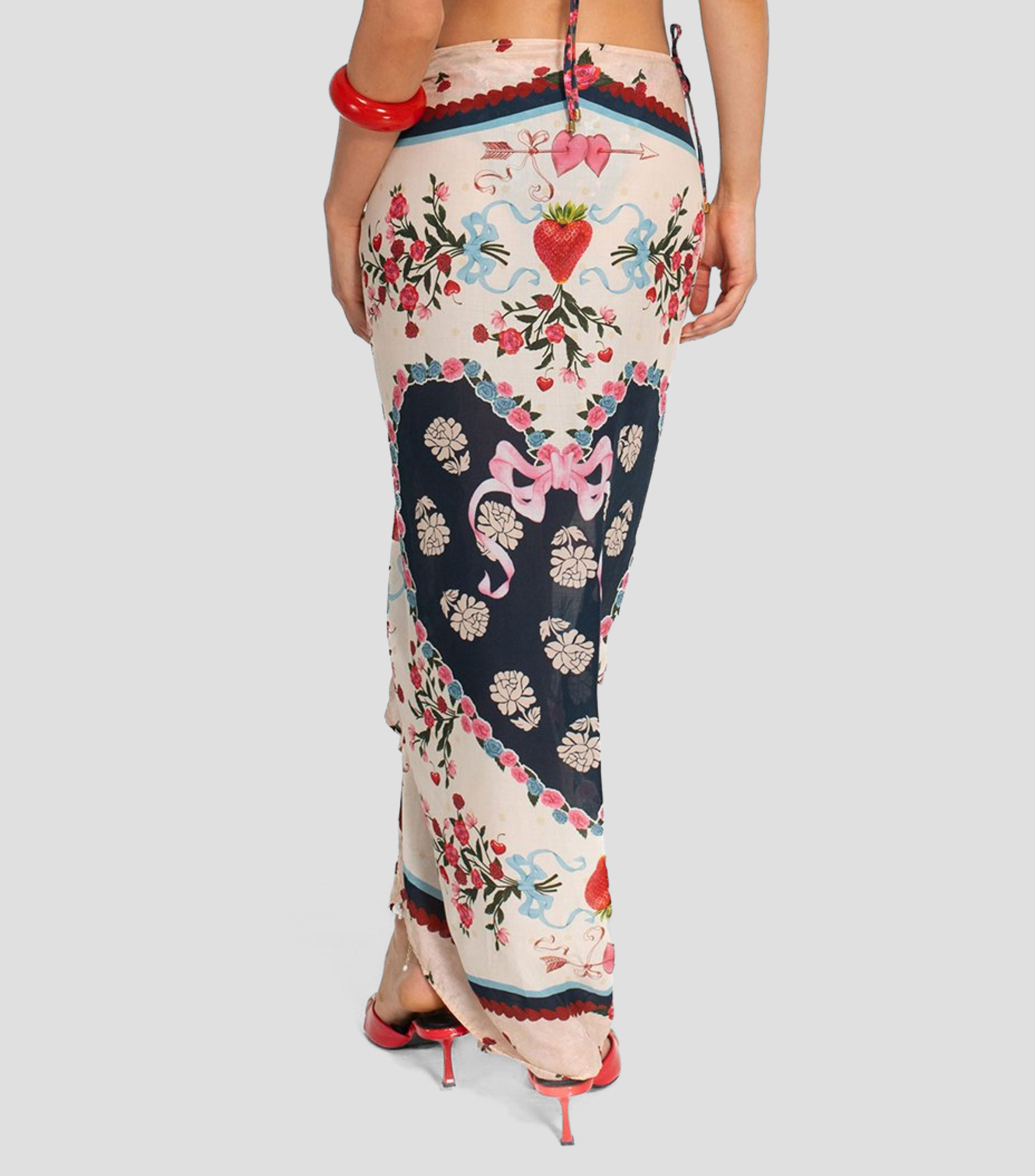 Pareo Cherish estampado Mujer