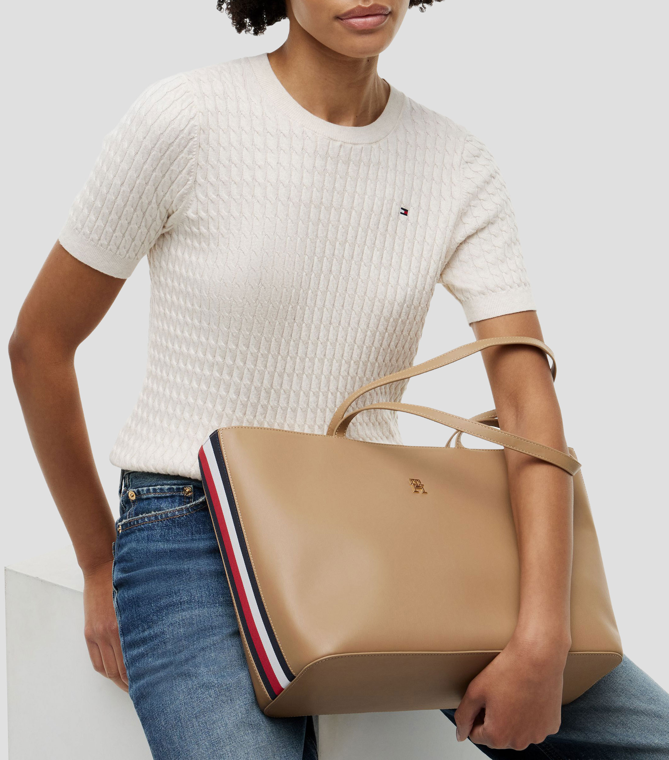 Bolsa tote lisa Mujer