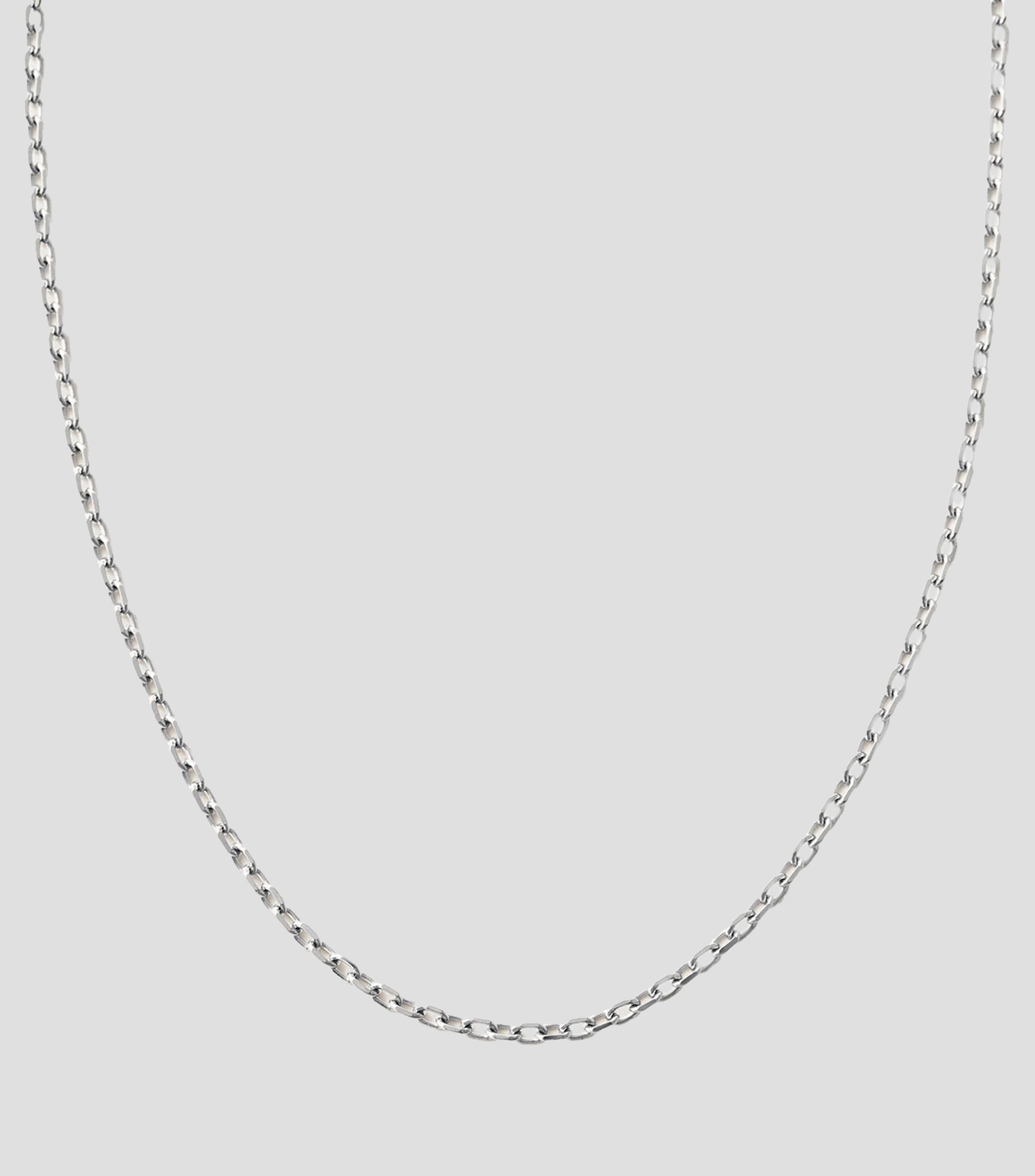 Cadena en plata .925 eslabones Mujer