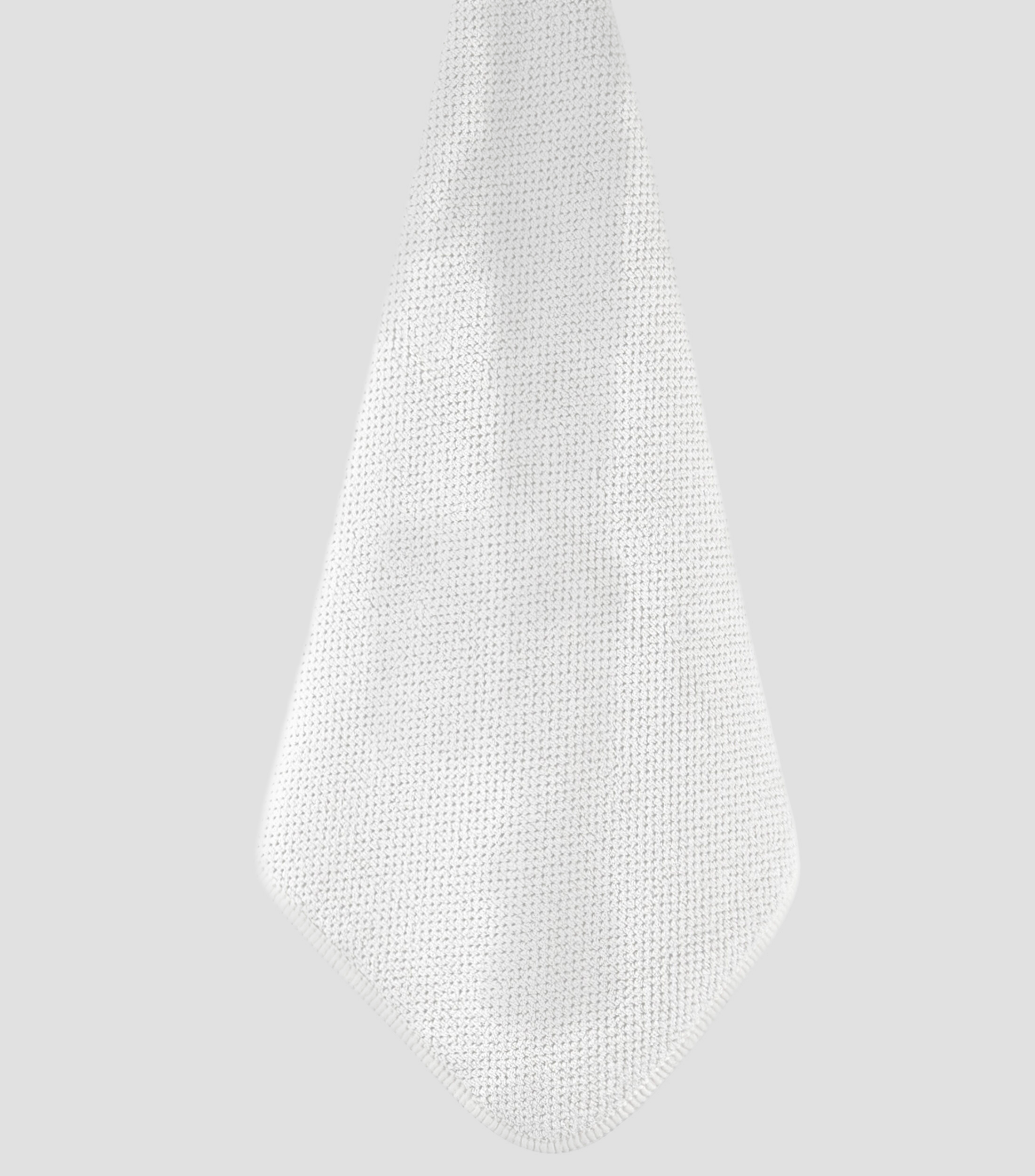Toalla Facial Bee Waffle blanca