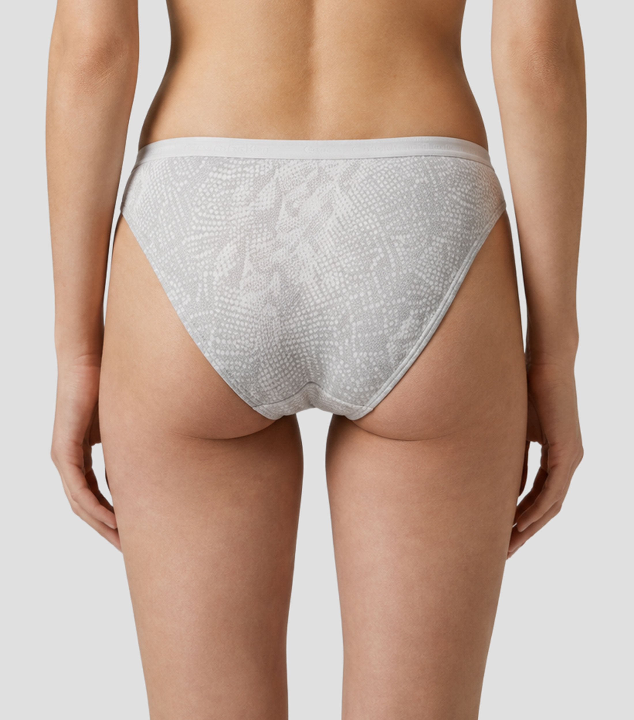Bikini bottom con estampado Mujer