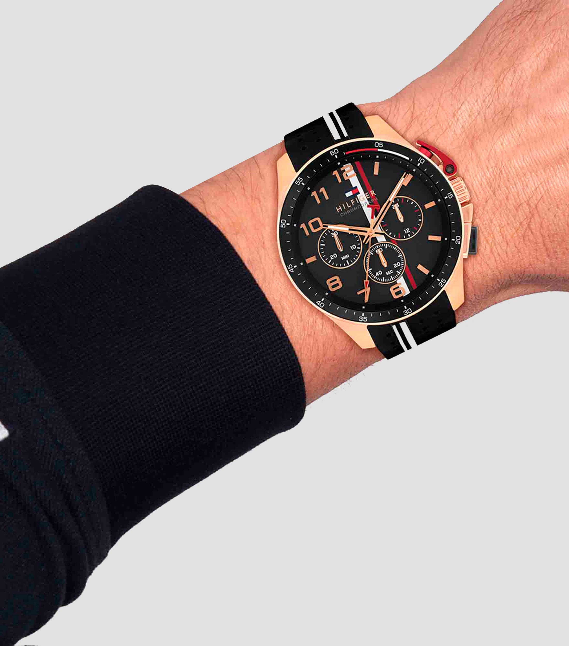 Reloj para Hombre Bank Casual, Negro