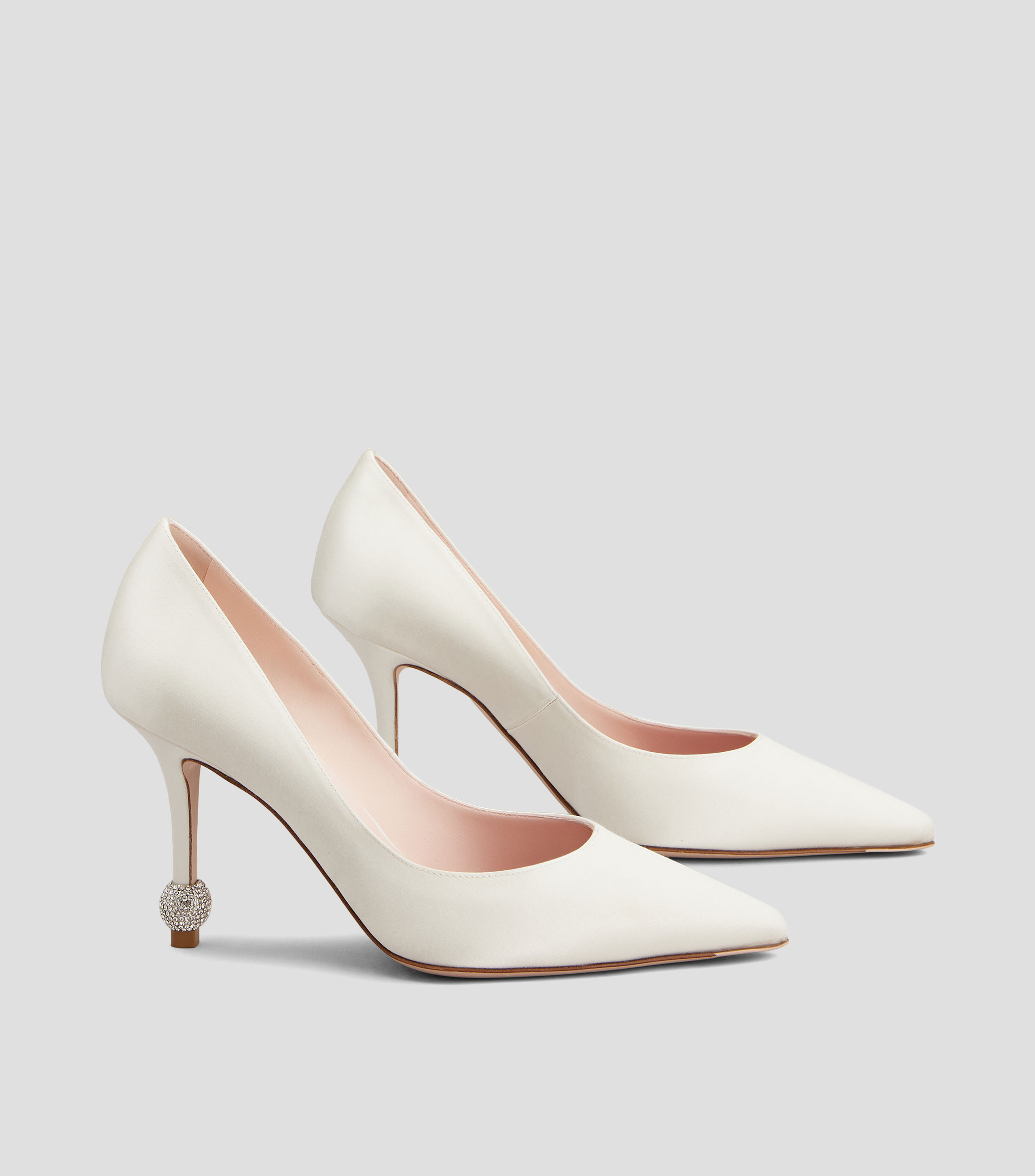 Zapatillas Slip on con tacón alto de aguja Mujer