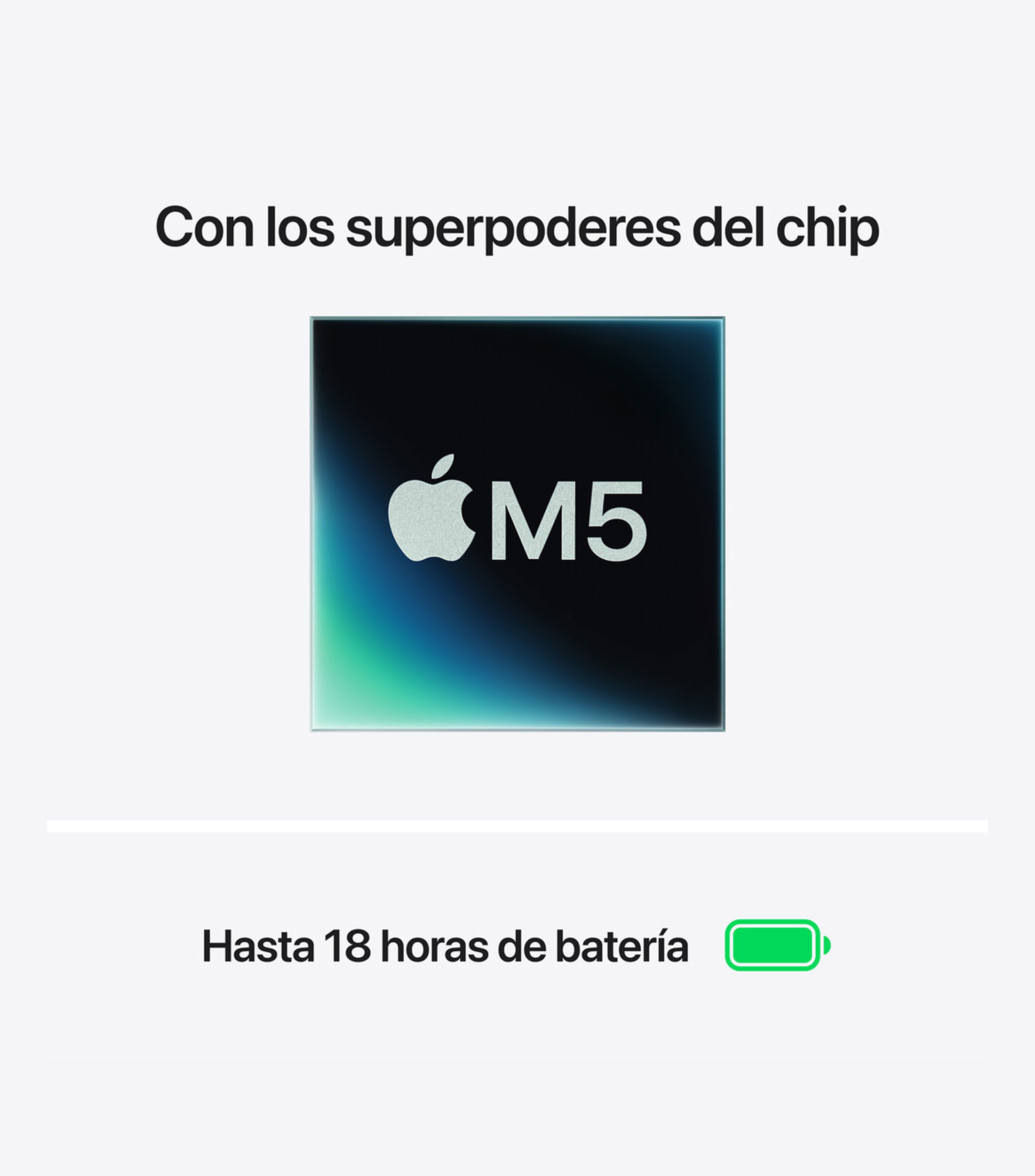 MacBook Air, 15", Chip M5, RAM 16 GB, SSD 1 TB, Medianoche
