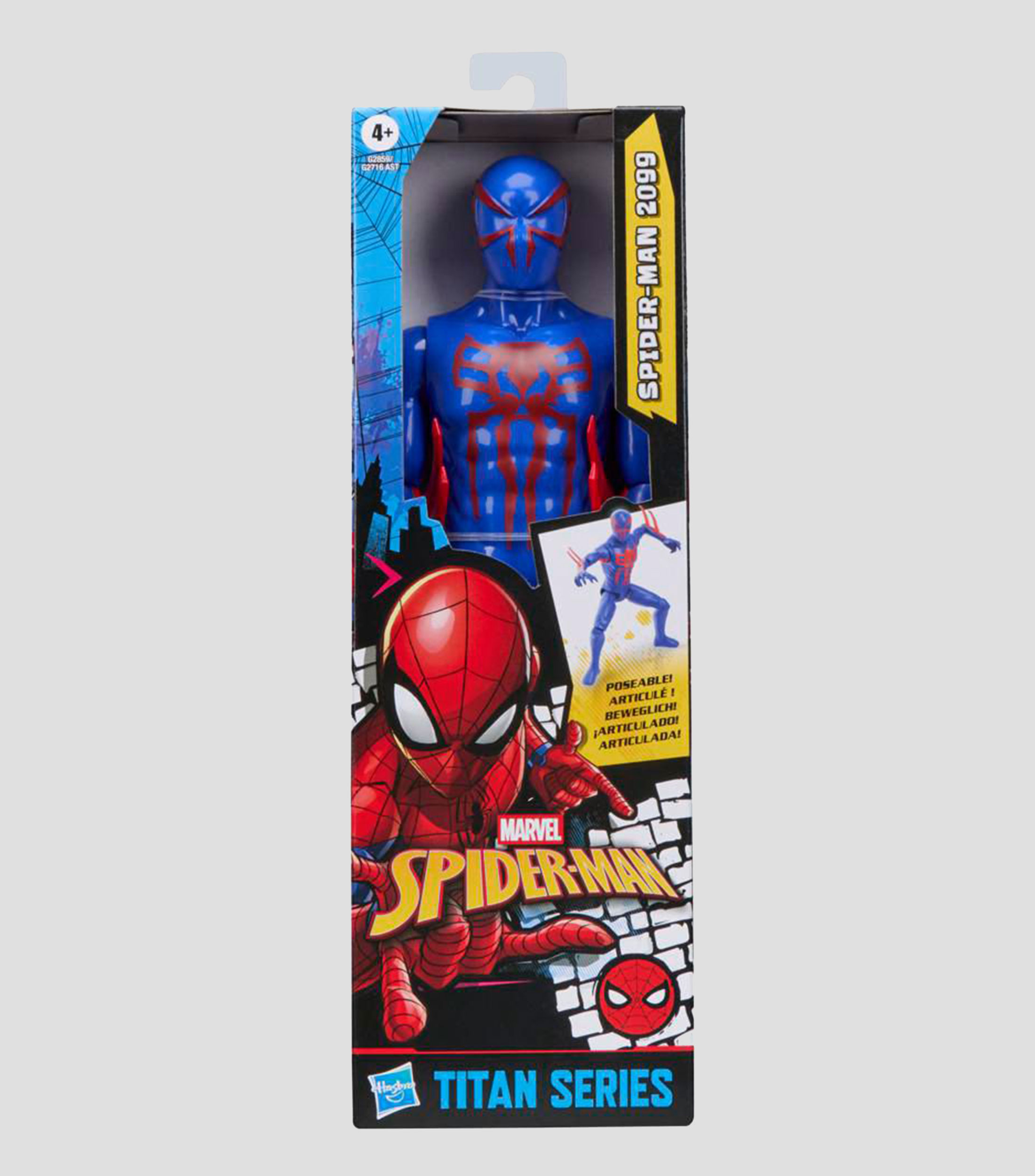 Marvel Spider-Man Titan Series Figura de Acción Spider-Man 2099