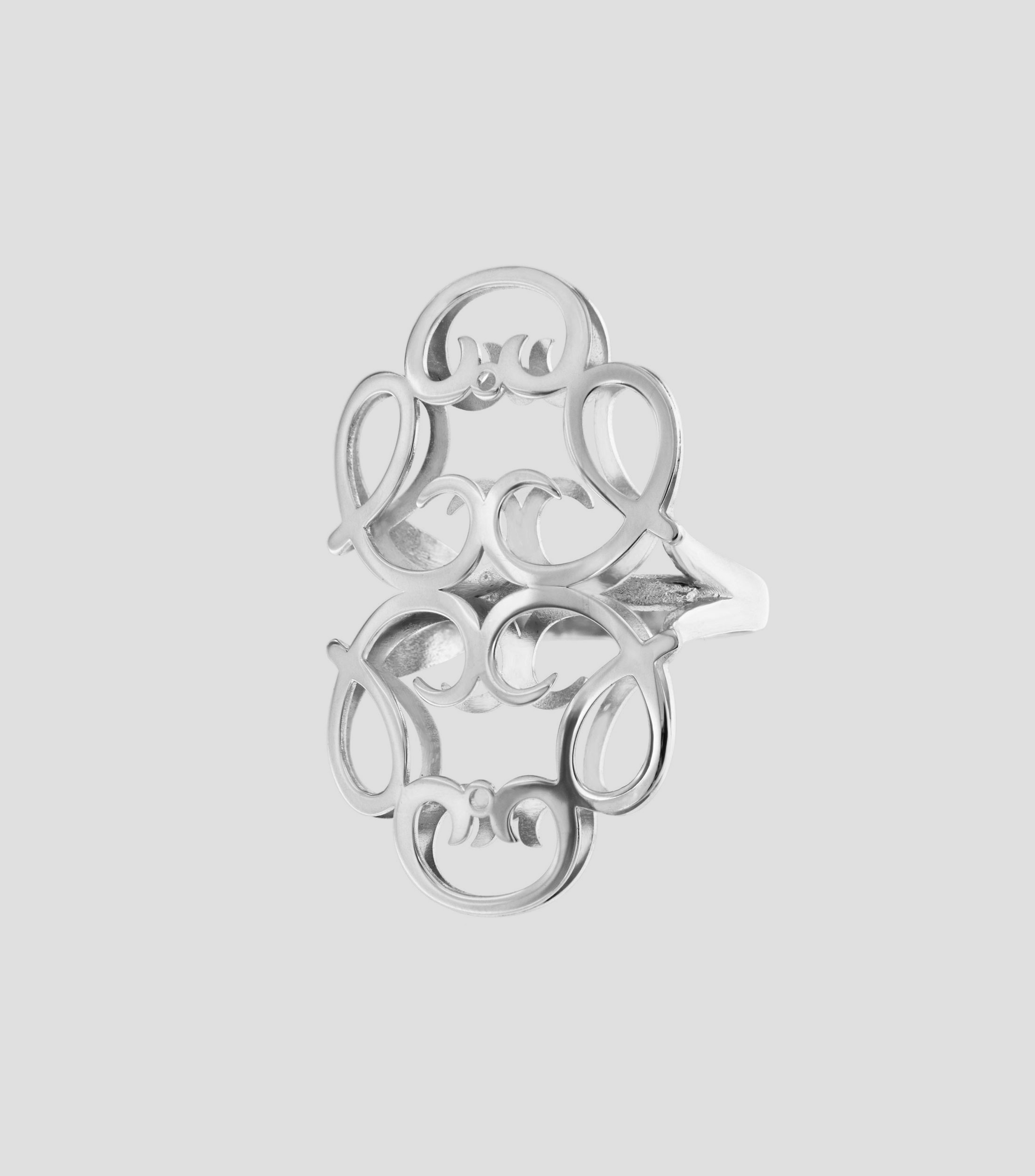 Anillo en plata .925 Simbolo Real Mujer