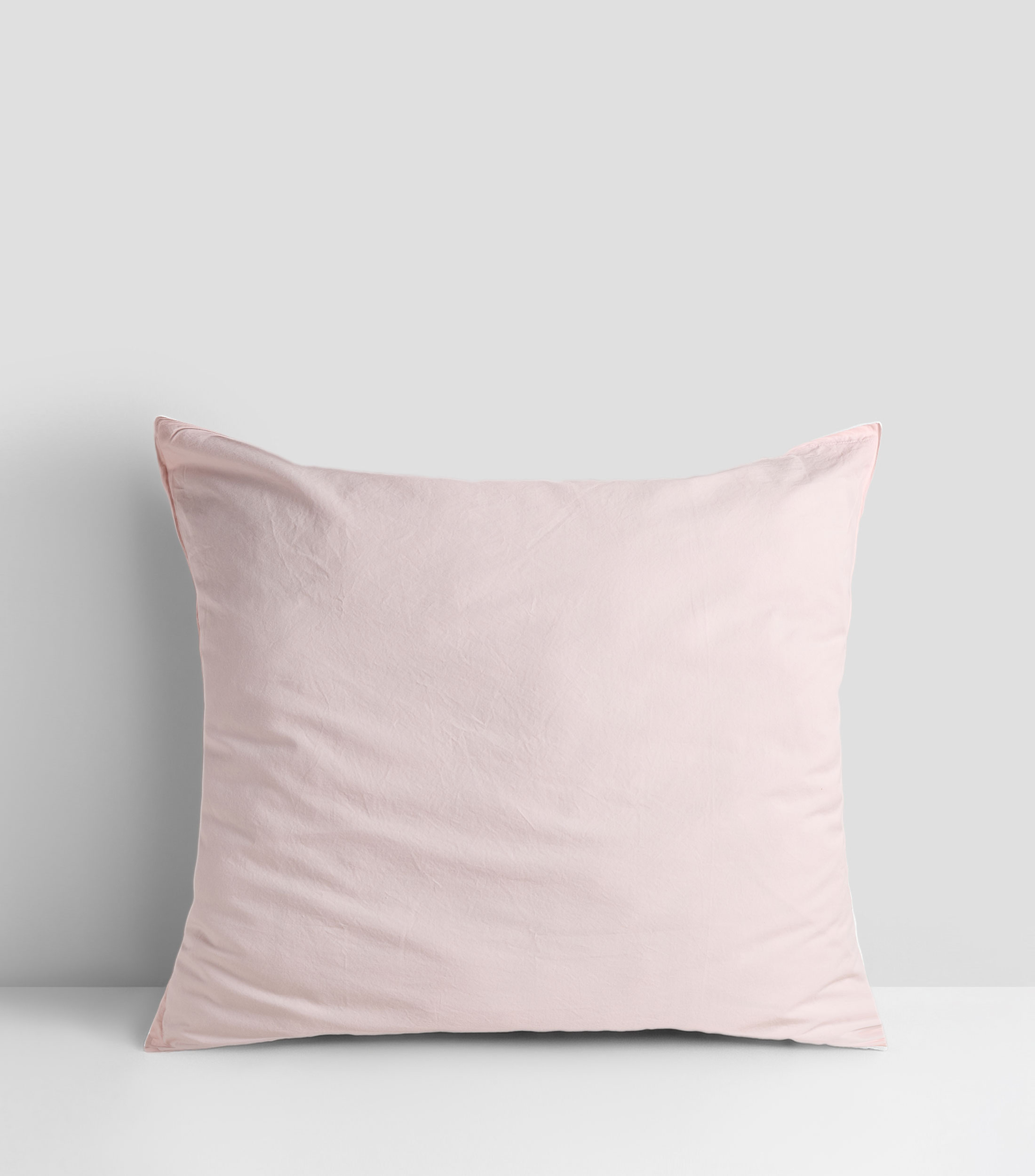 Funda para Euro de Algodón Rosa