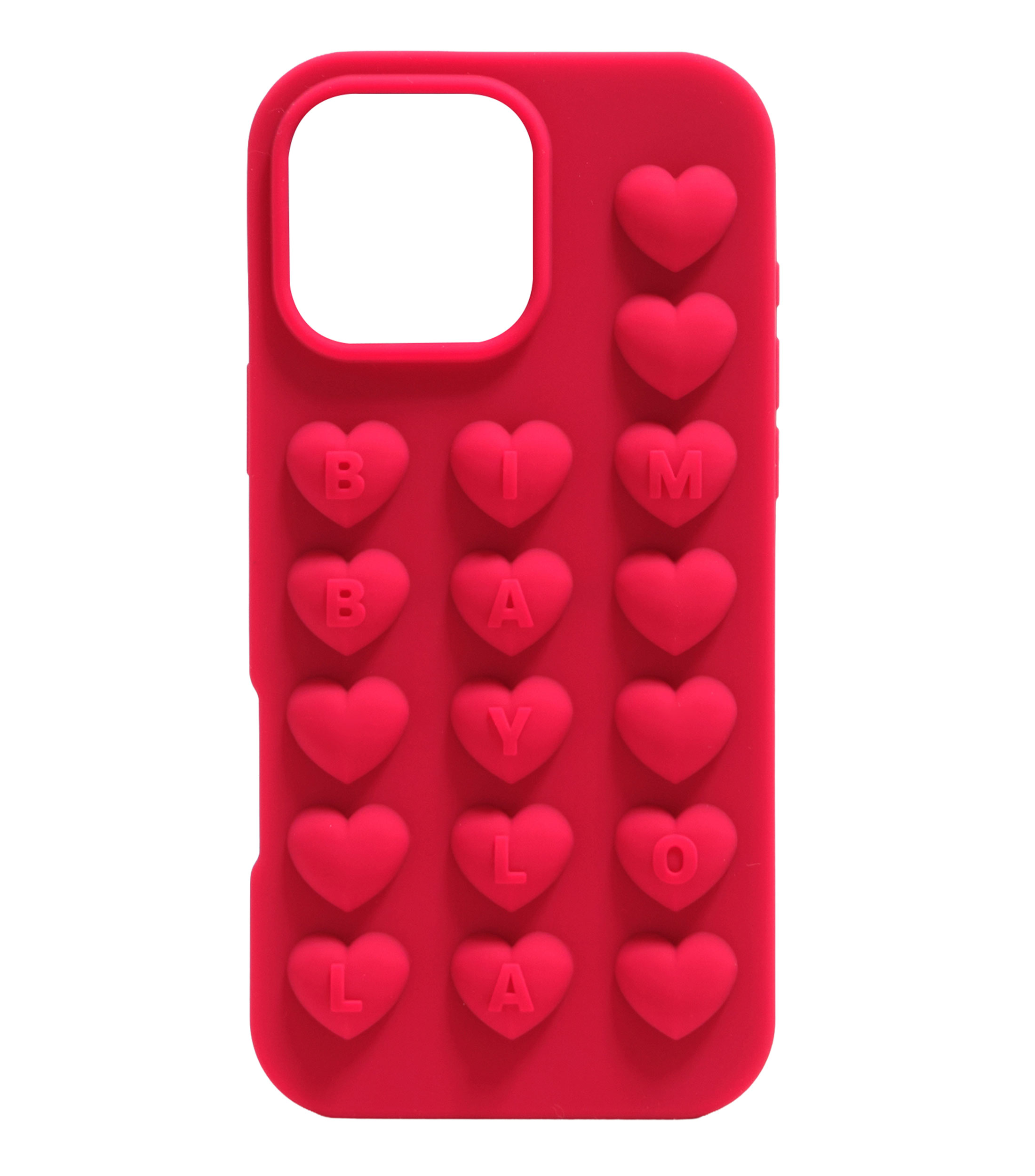 Funda silicona iPhone 14 Pro Max Frambuesa
