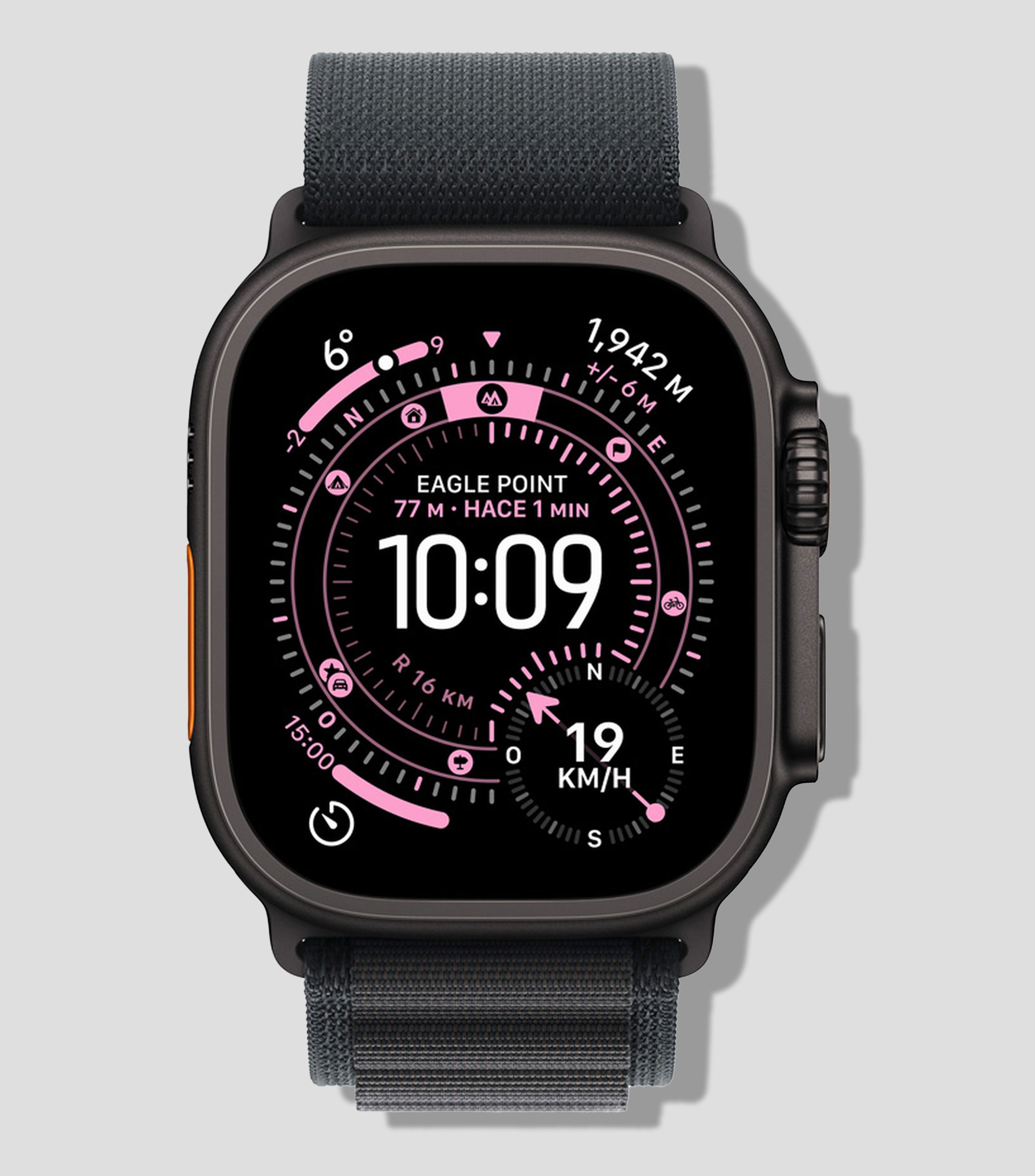 Apple Watch Ultra 3 GPS de 49 mm, Caja de Titanio