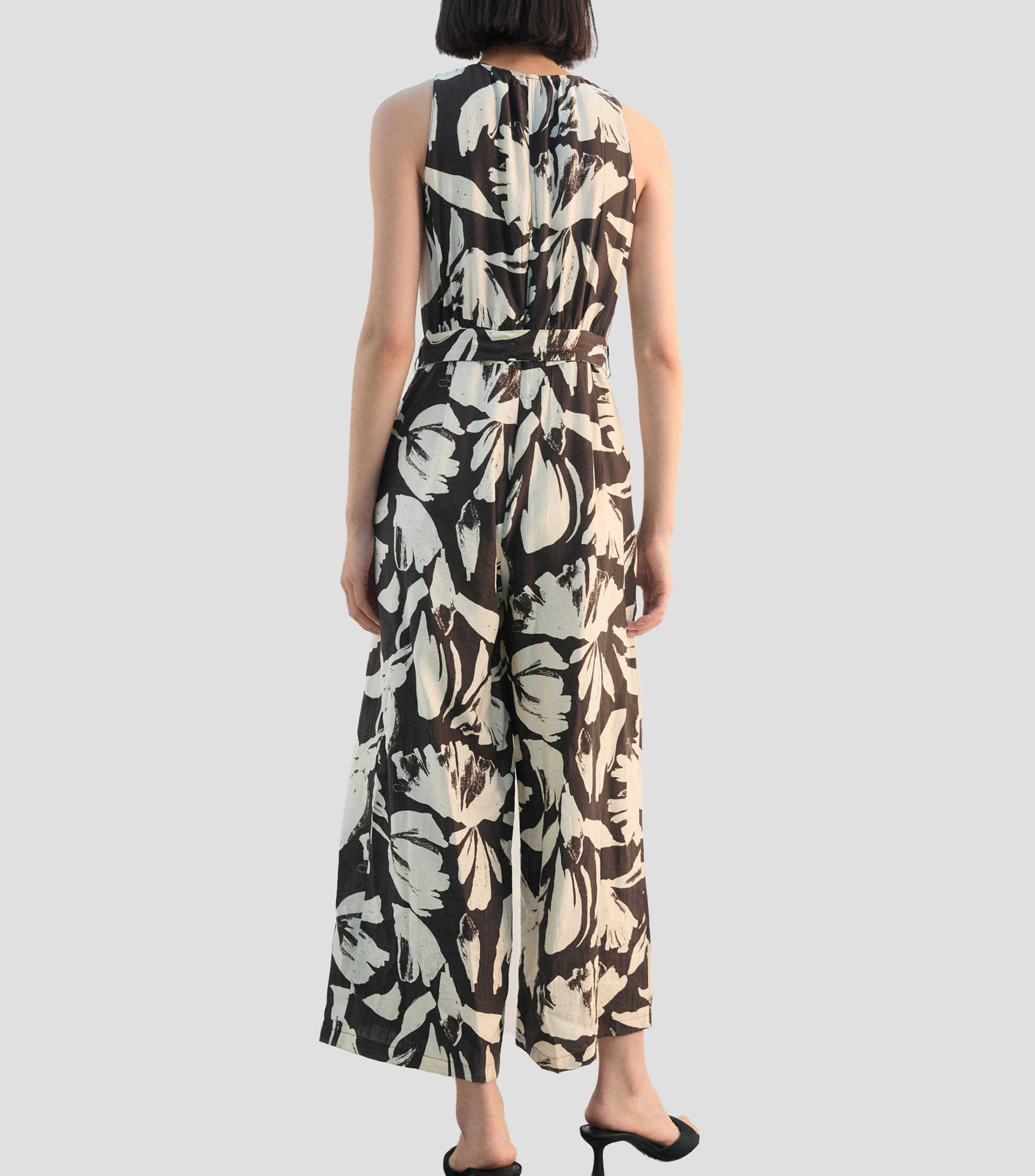 Jumpsuit de corte recto Mujer