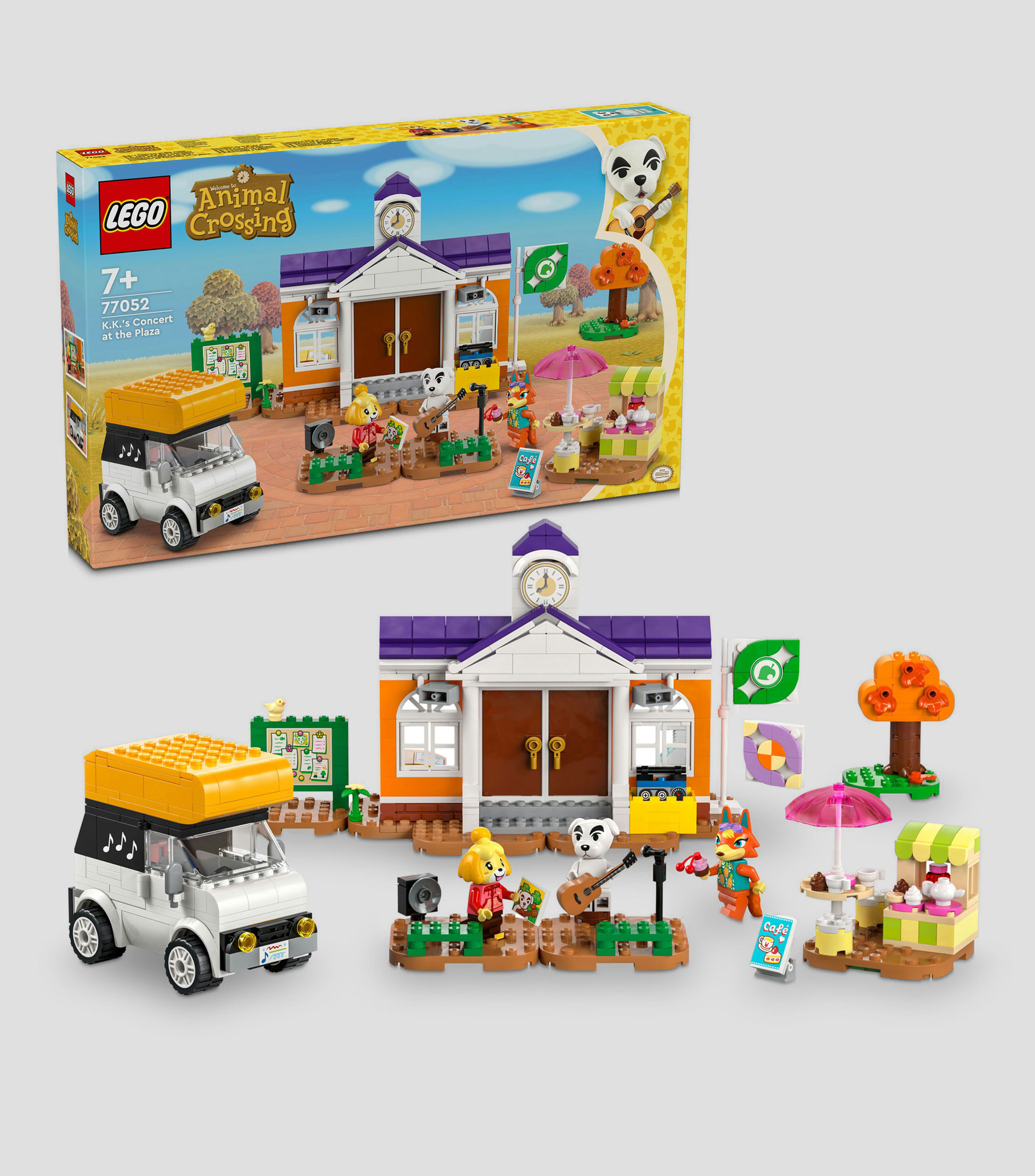 Lego Animal Crossing Concierto de Totakeke en la plaza 77052