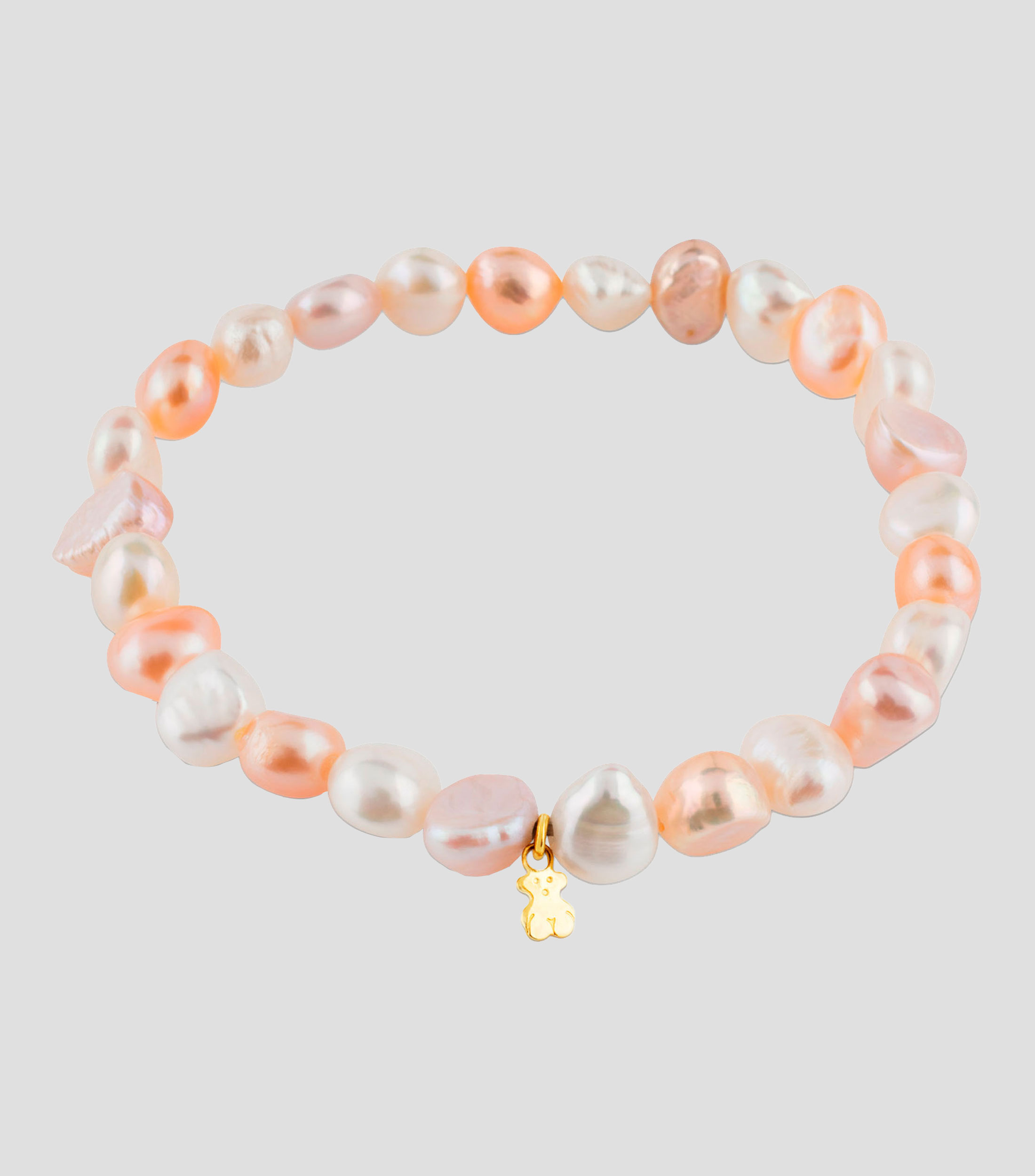 Pulsera elastica Pearls Mujer