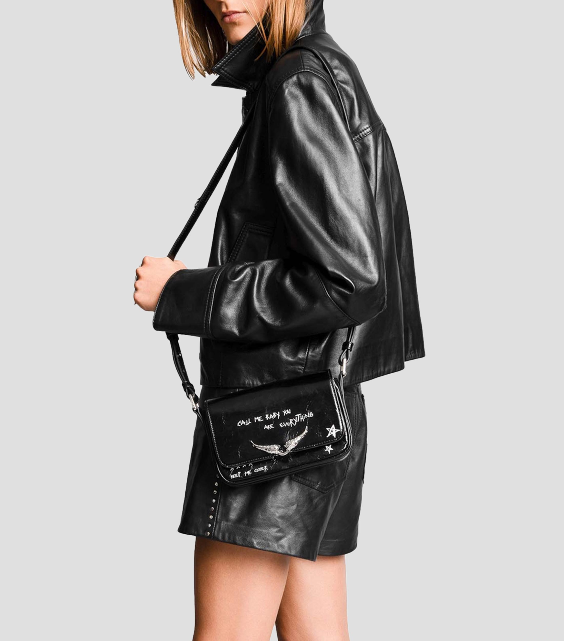 Bolsa Crossbody en piel Mujer