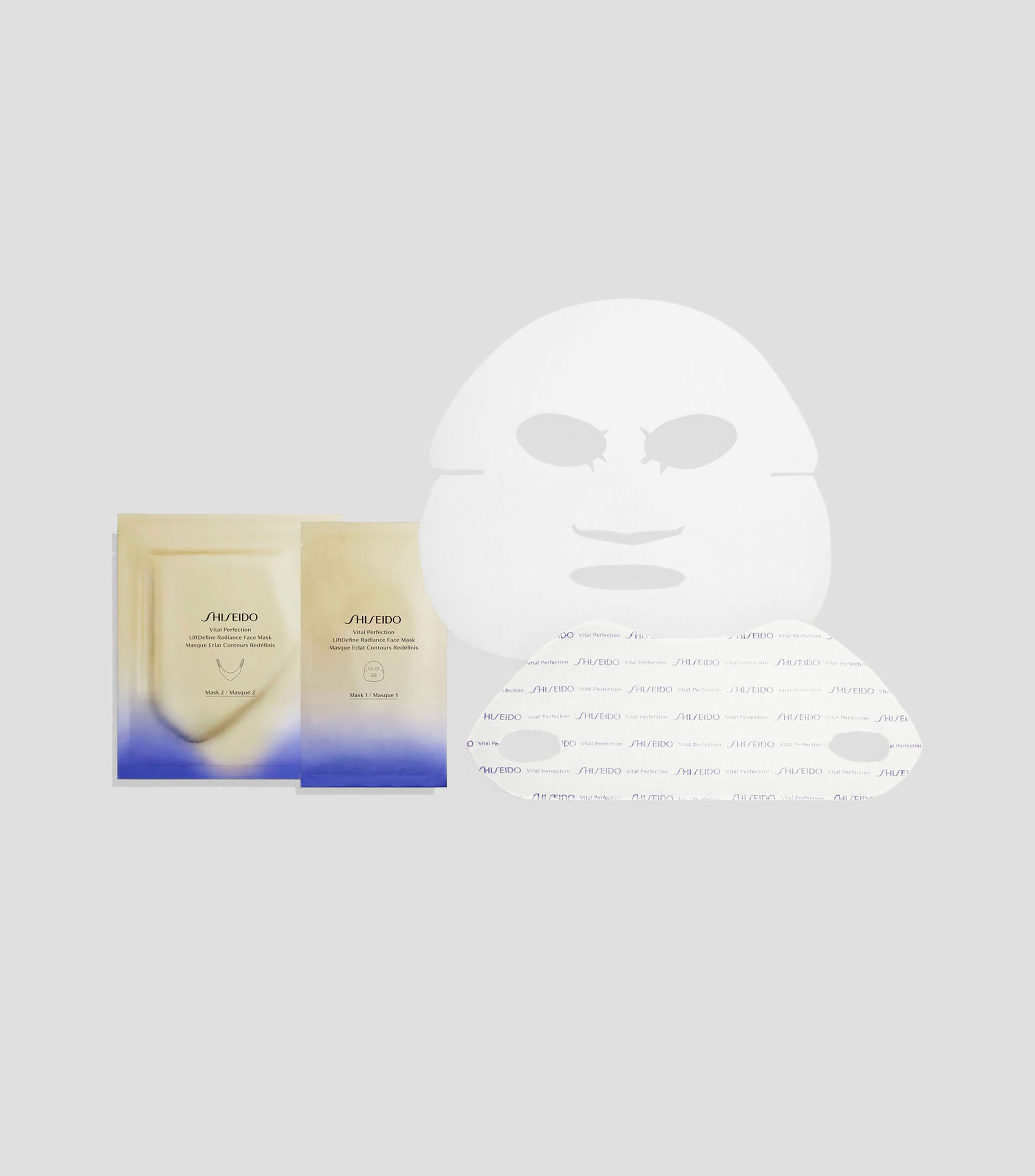 Mascarilla facial Vital Perfection LiftDefine Radiance, 6 piezas