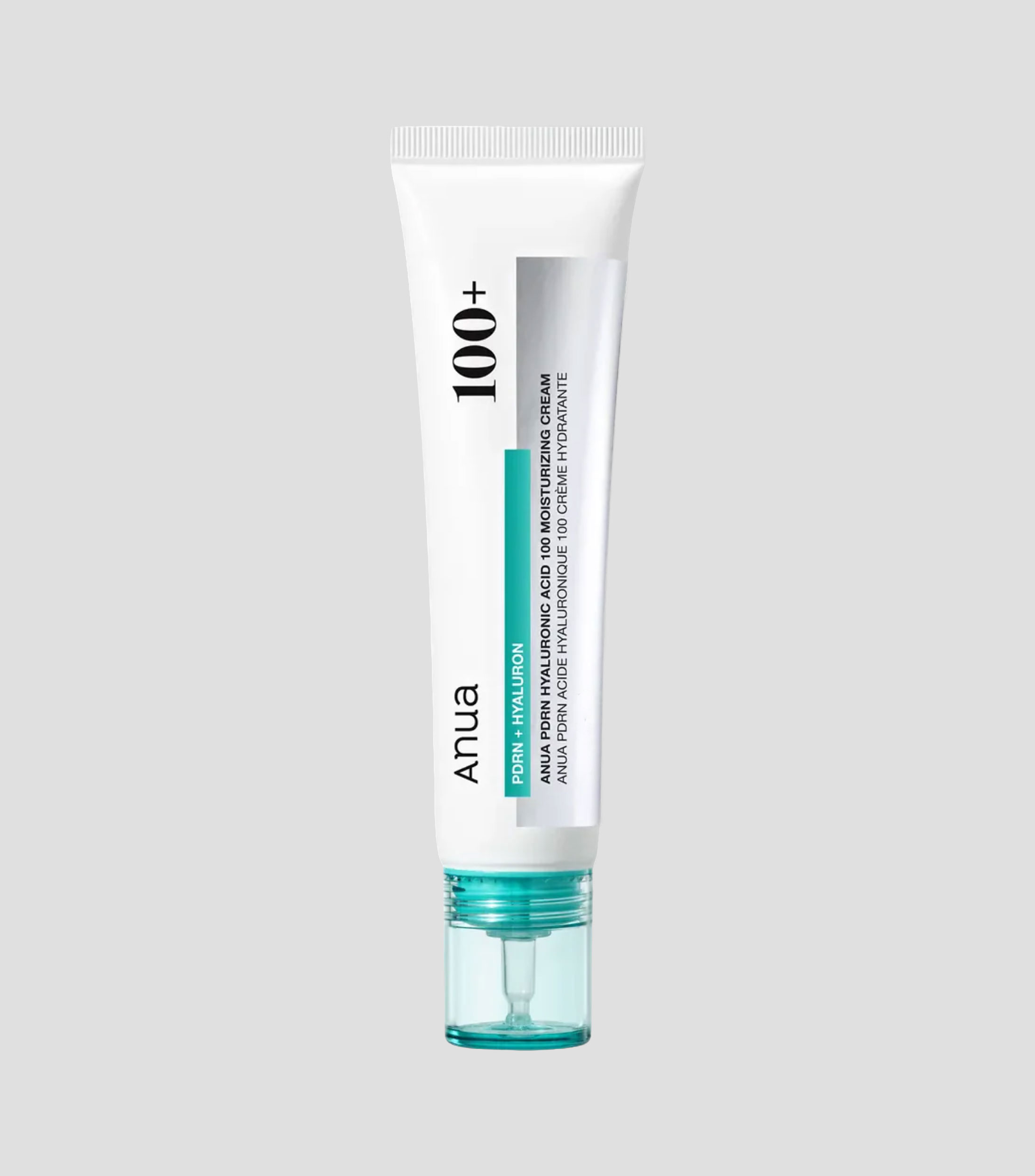 Crema hidratante con ácido hialurónico PDRN 100+ Anua, 60 ml