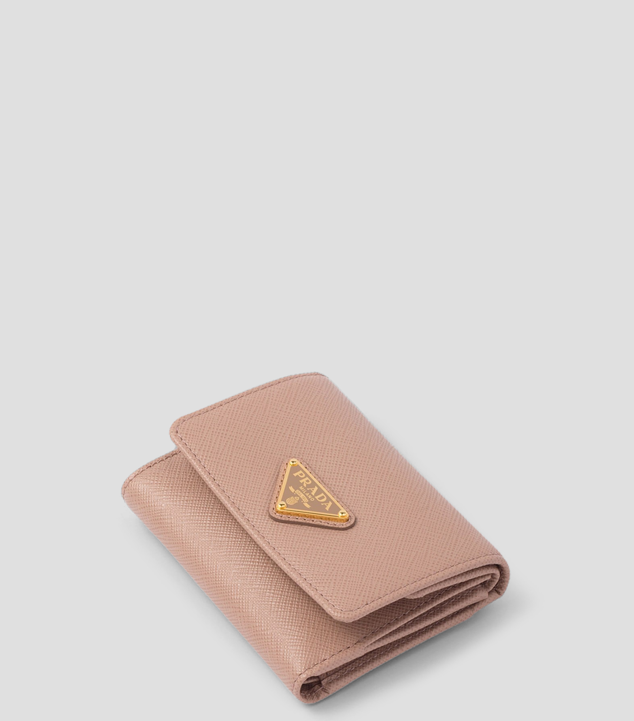 Cartera en piel con detalle texturizado Mujer