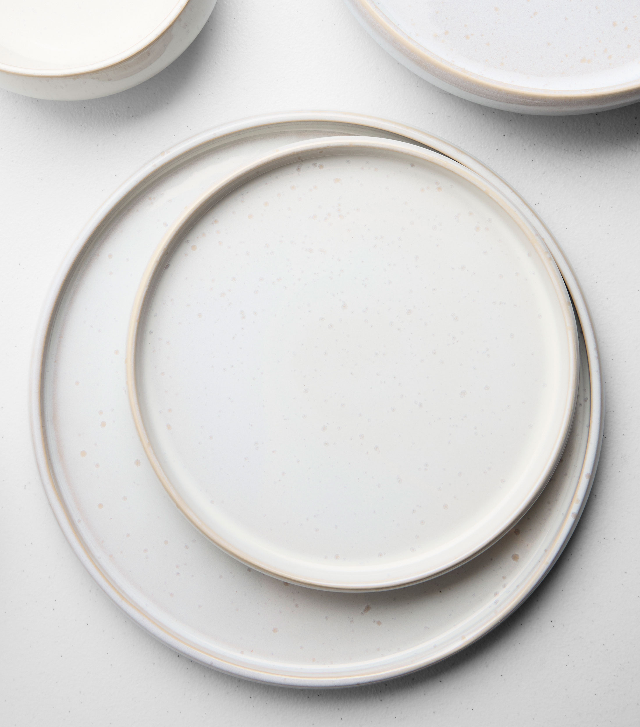 Plato trinche Curvy moteado