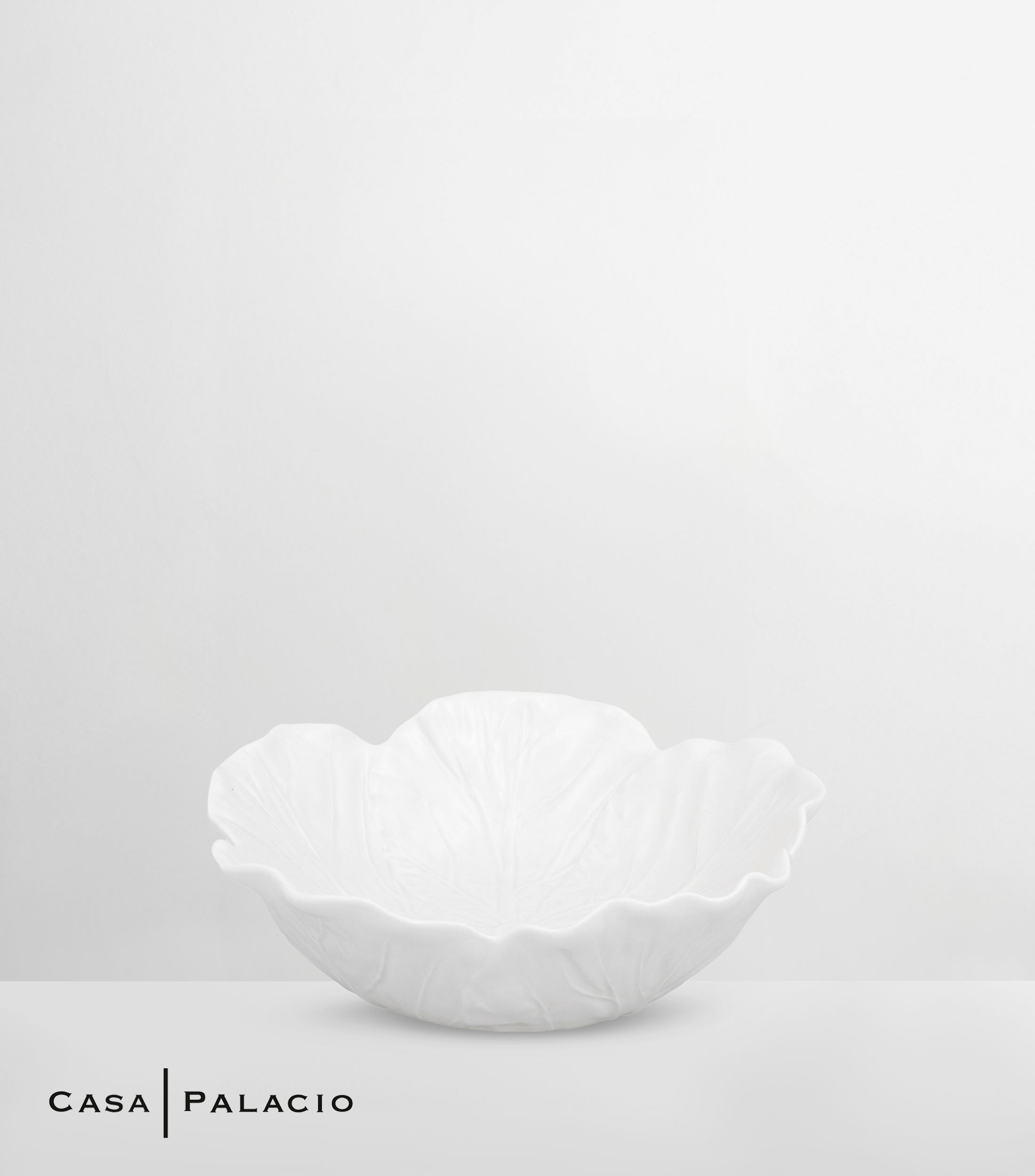 Bowl 22.5 cm Couve Beige con forma de repollo