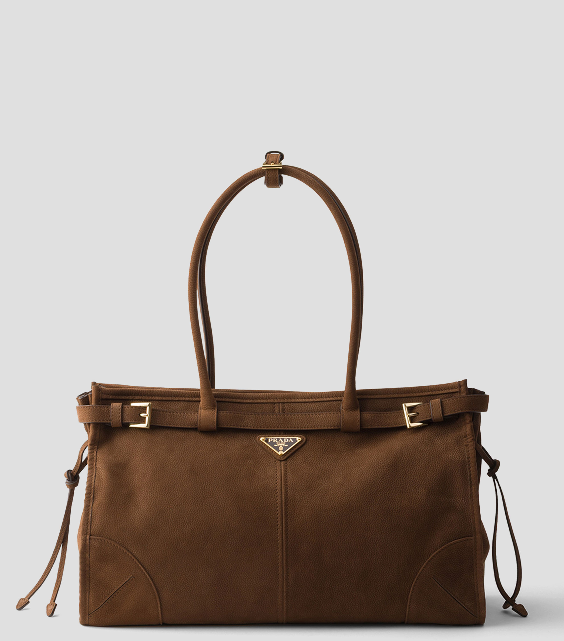 Bolsa Tote Café en Piel Bonnie, Mujer