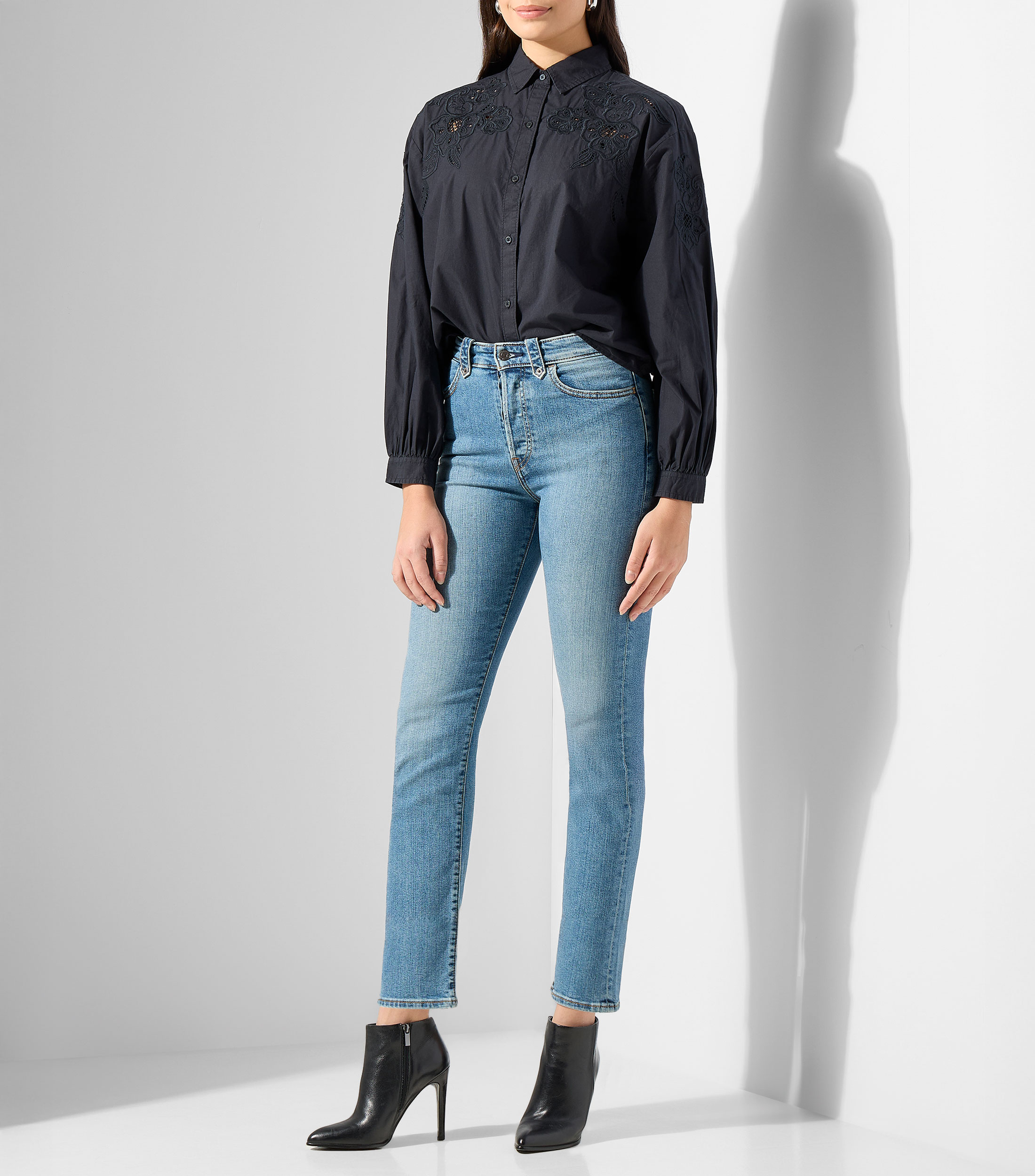 Jeans regular Mujer