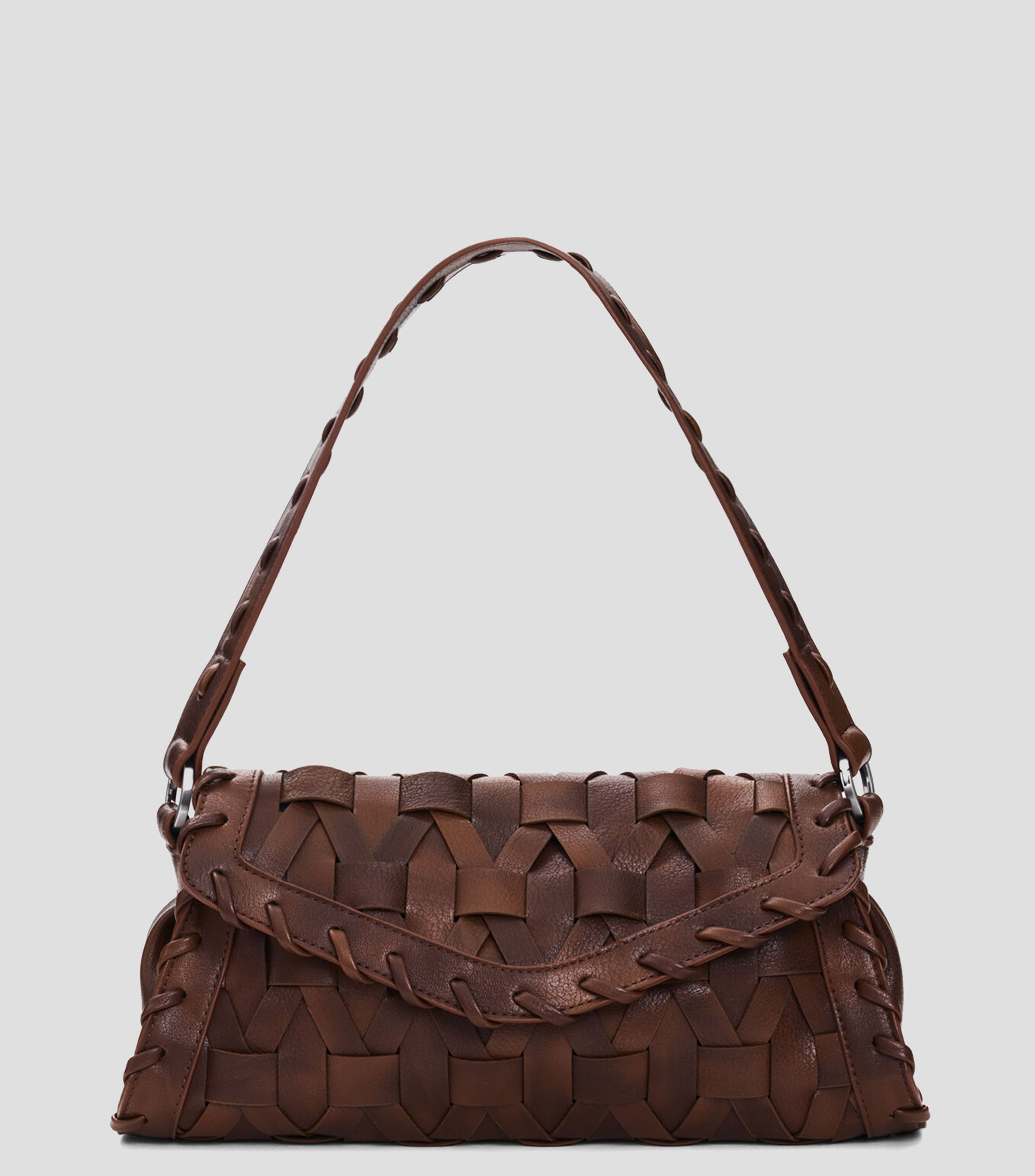 Bolsa shoulder acabado liso Mujer