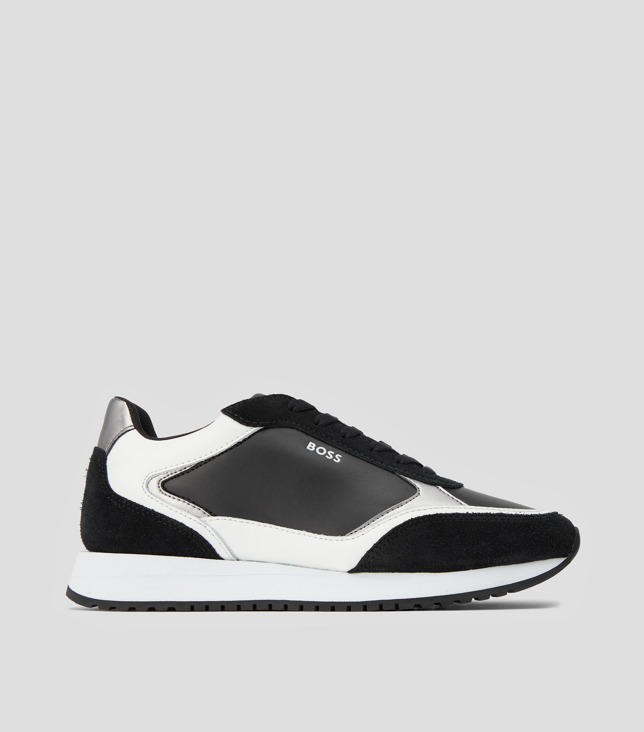 BOSS Amber_Tenn_ltsd, Zapatillas Mujer, Open White120, 36 EU
