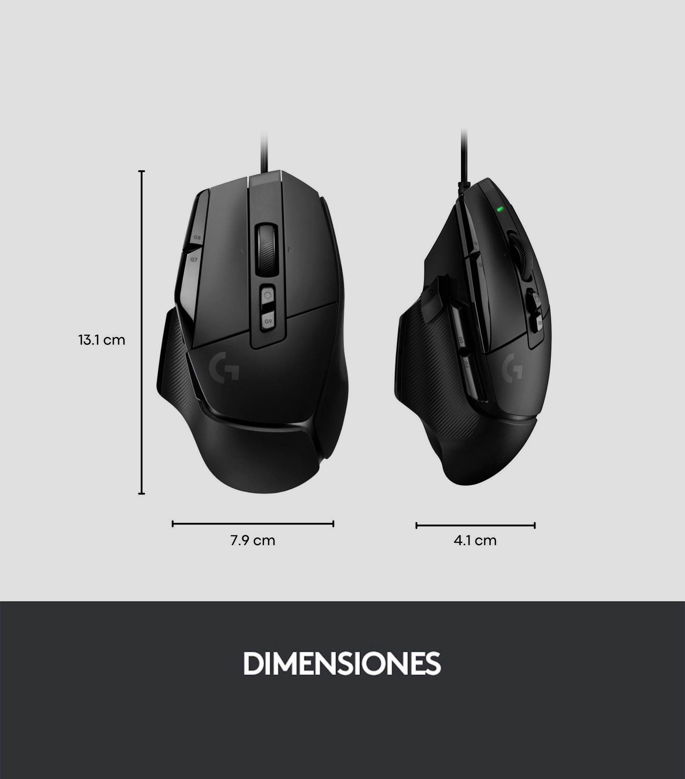 Mouse gaming G502 X negro