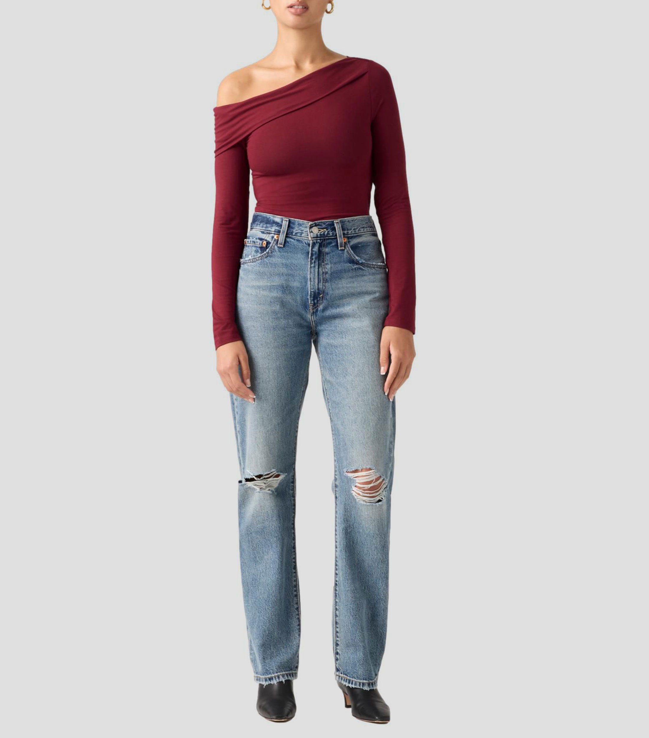 Jeans ajustado Mujer