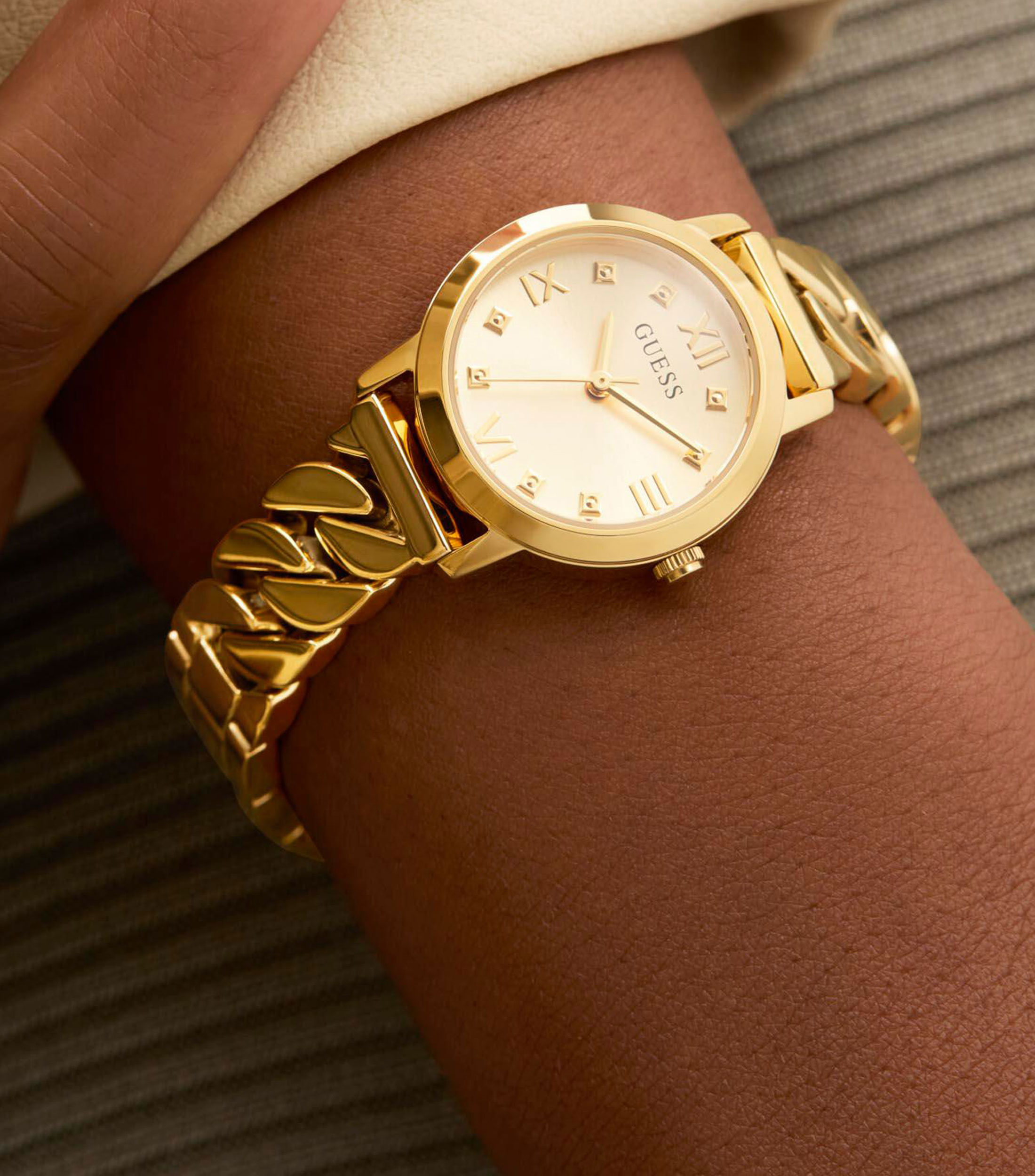 Reloj para Mujer, De vestir, Dorado