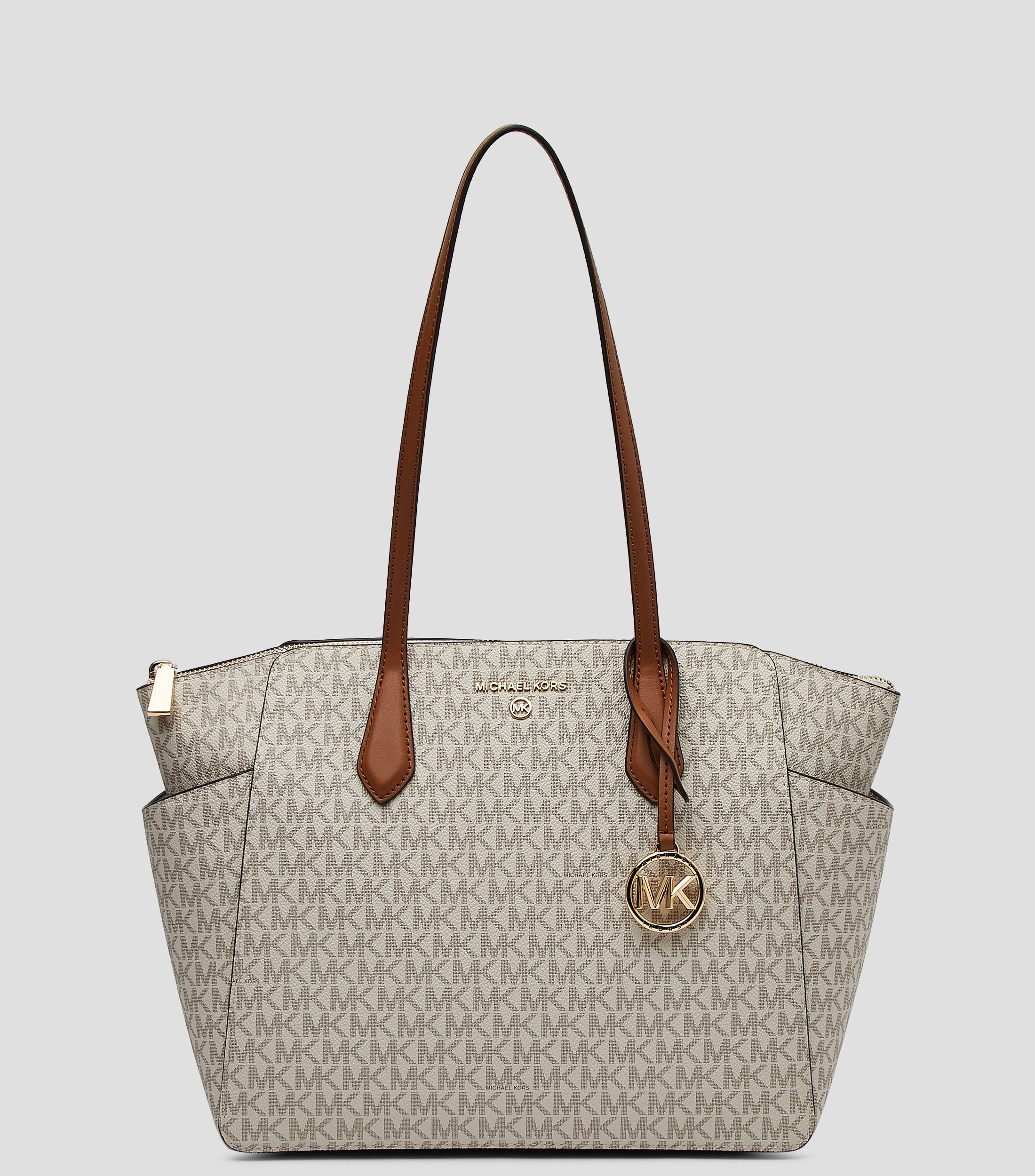 Michael Kors: Bolso Tote beige Marilyn monogram Mujer | Palacio