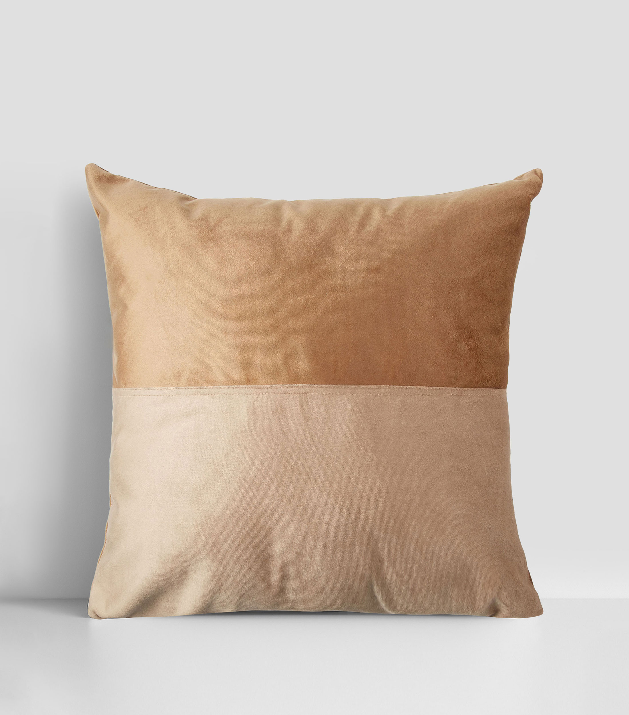 Cojín Decorativo Bicolor Medio Beige