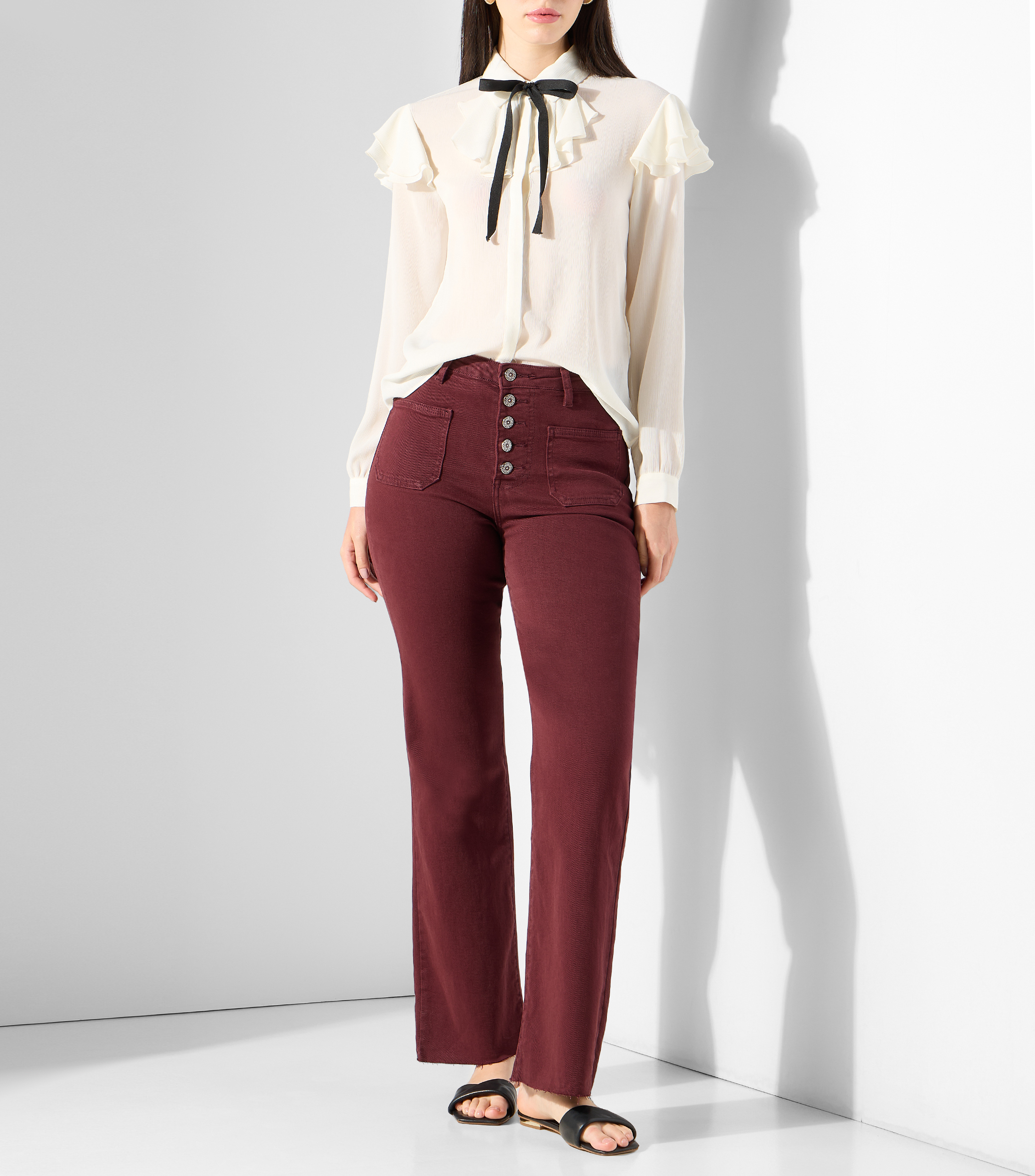 Jeans recto Mujer