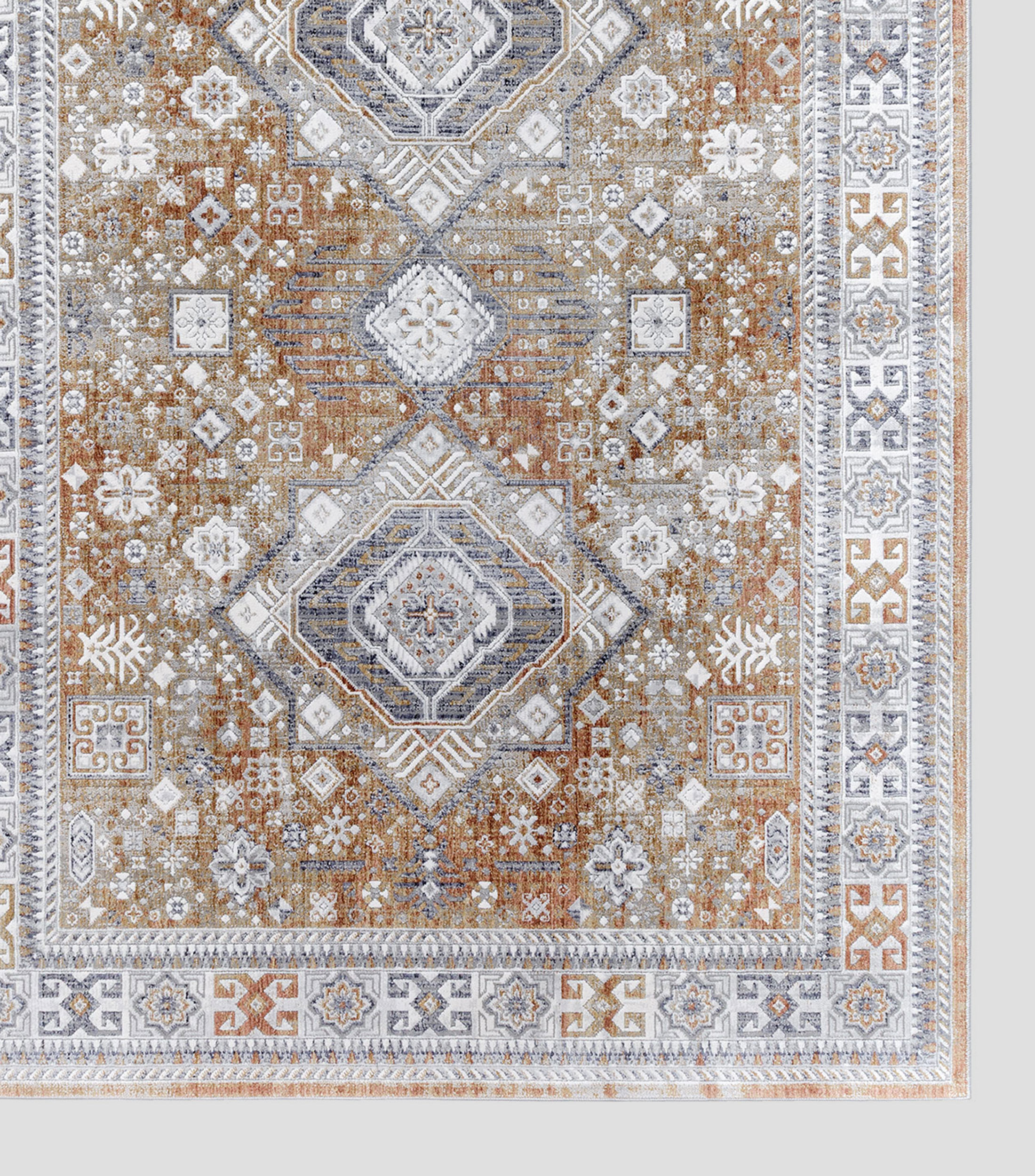 Tapete decorativo Syros en poliéster 180 x 120 cm
