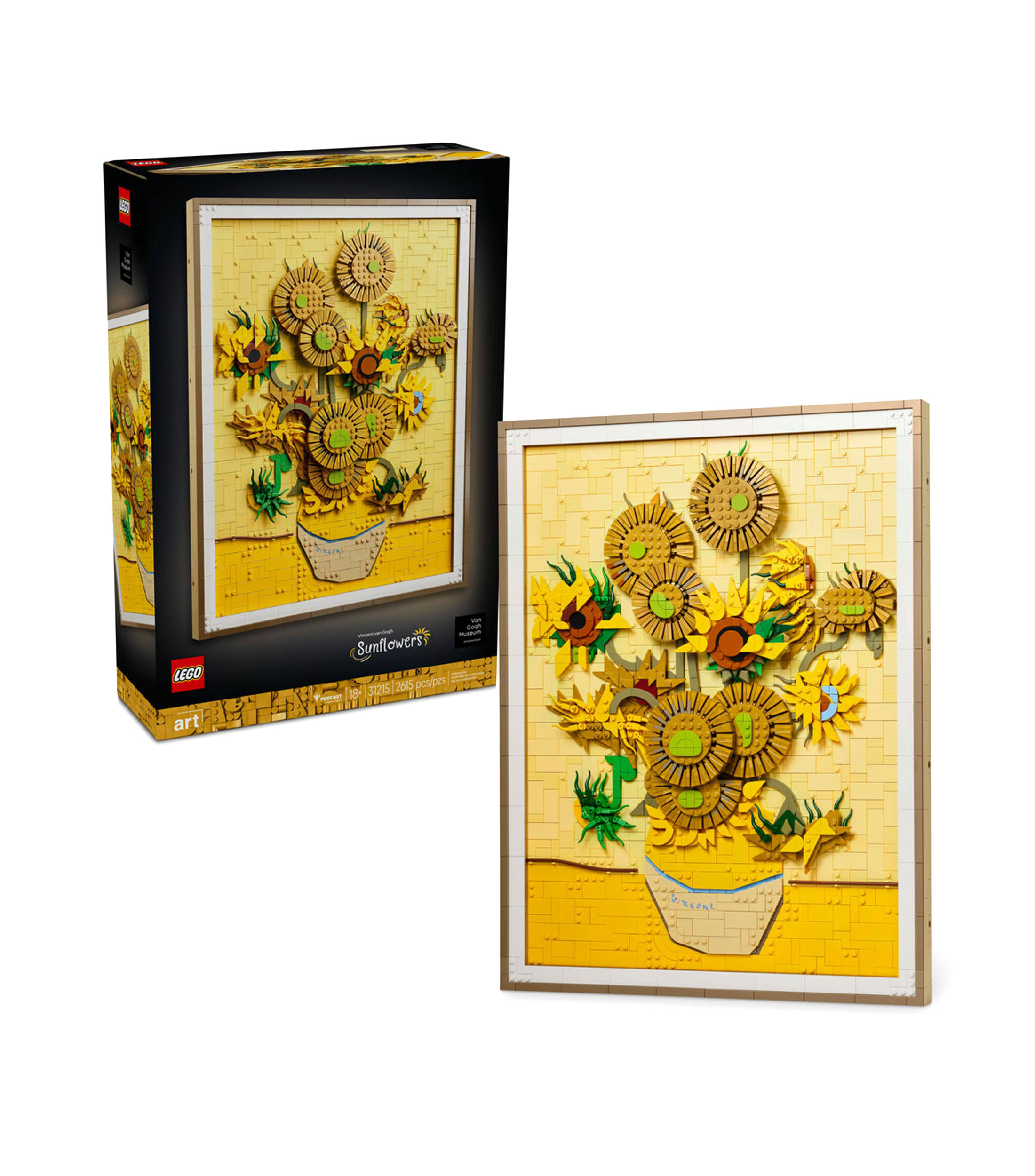 Lego Art - Vincent van Gogh Los Girasoles 31215