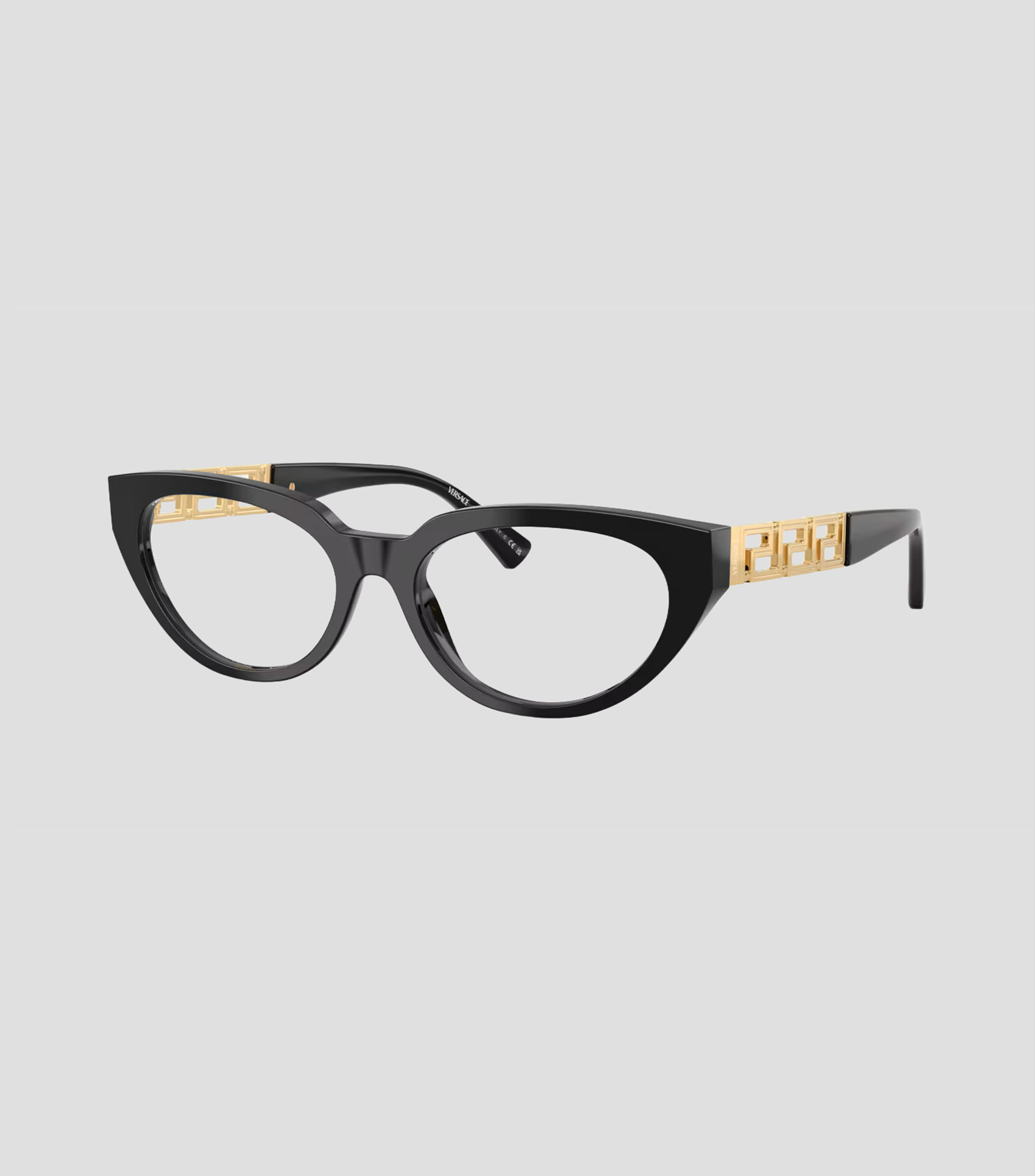 Lentes oftálmicos ojo de gato negros Mujer
