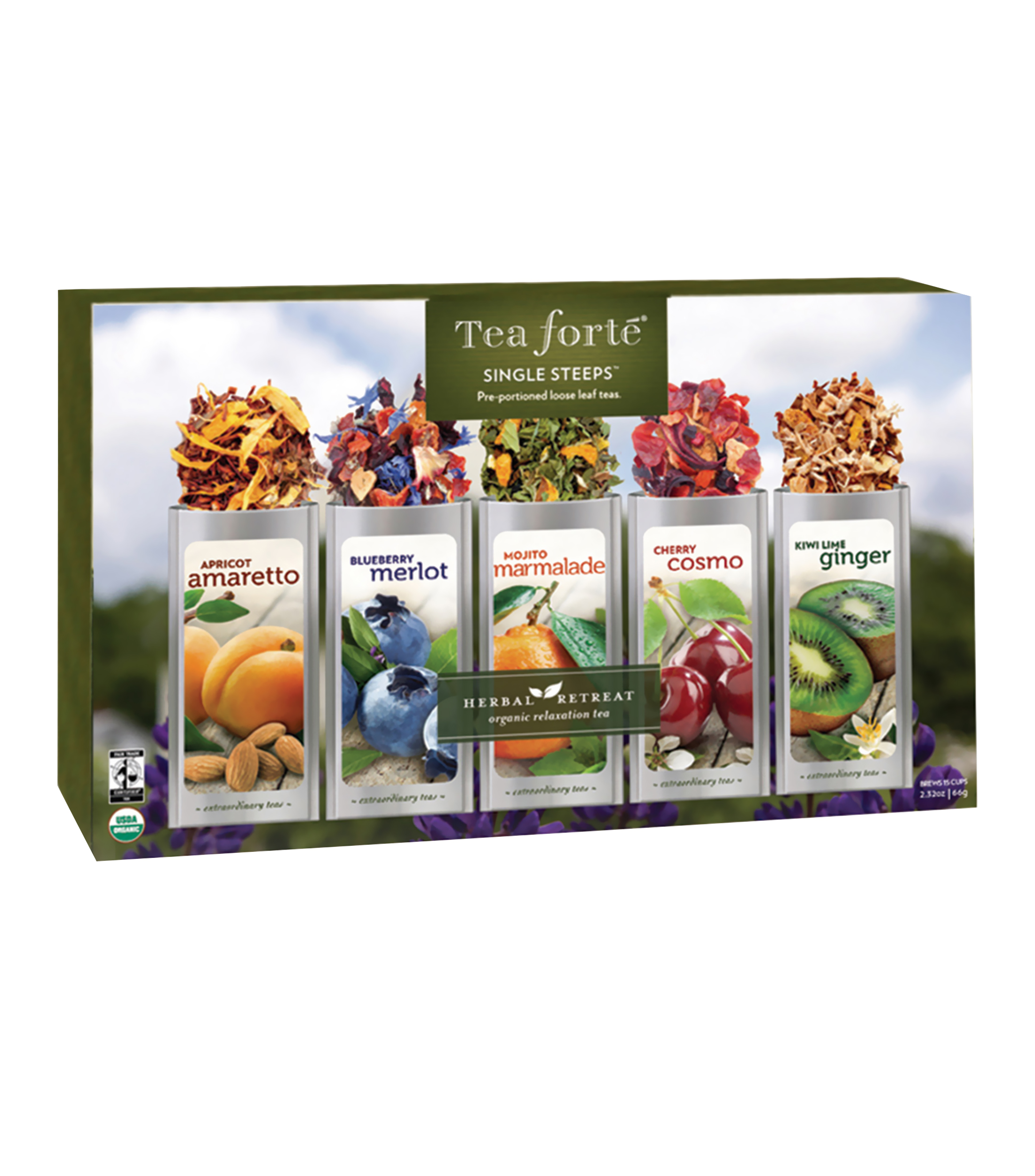 Infusion de Te Herbal Retreat, 66 g