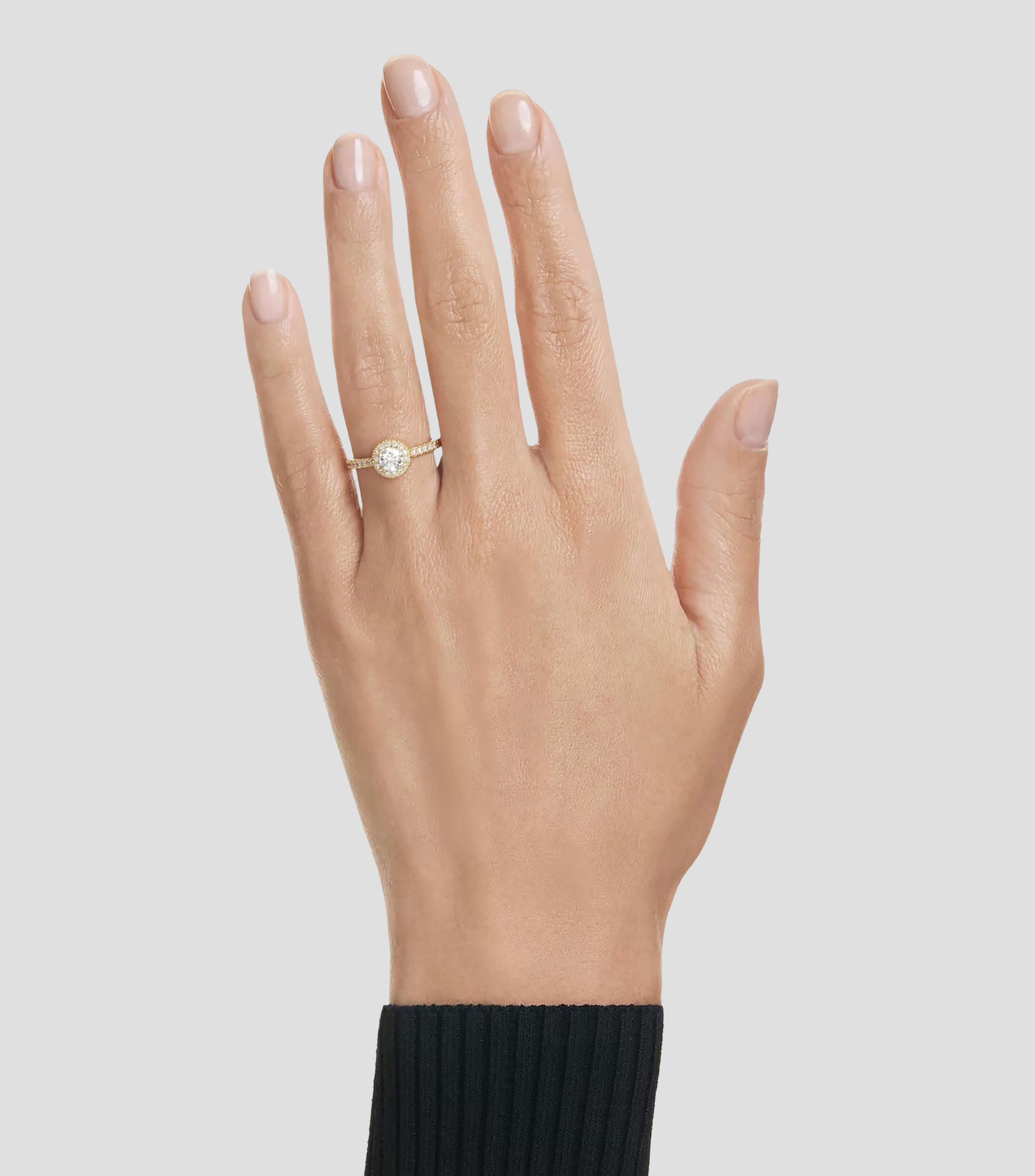 Anillo en Oro amarillo de 18 Kilates Mujer