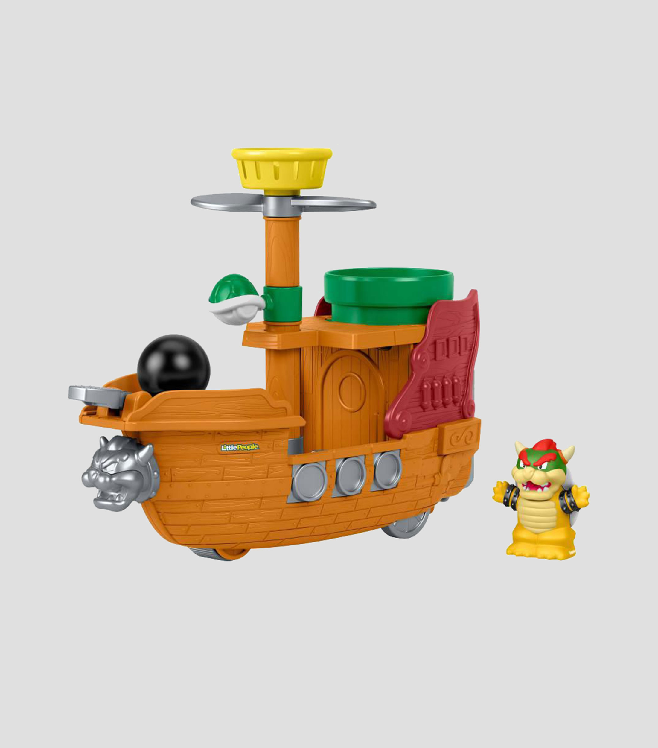 Little People Barco de Batalla de Bowser