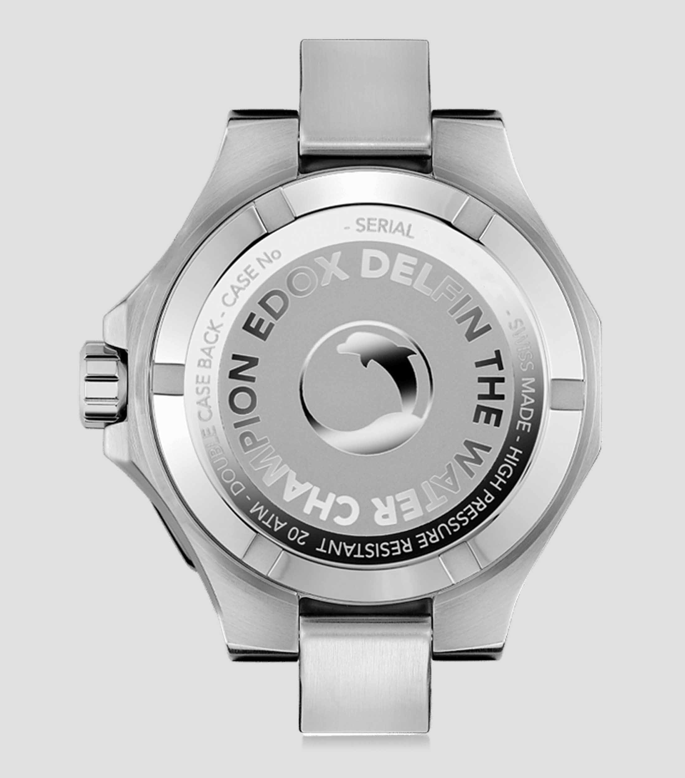 Reloj para Hombre Delfin The Original Deportivo, Plateado